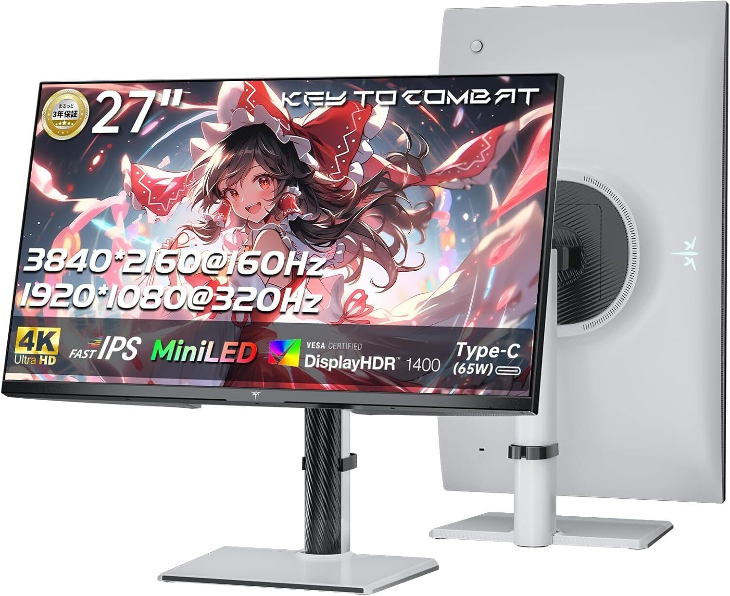 KTC M27P6 4K MiniLED徹底レビュー【2025年版】🎮✨｜ピカイチ