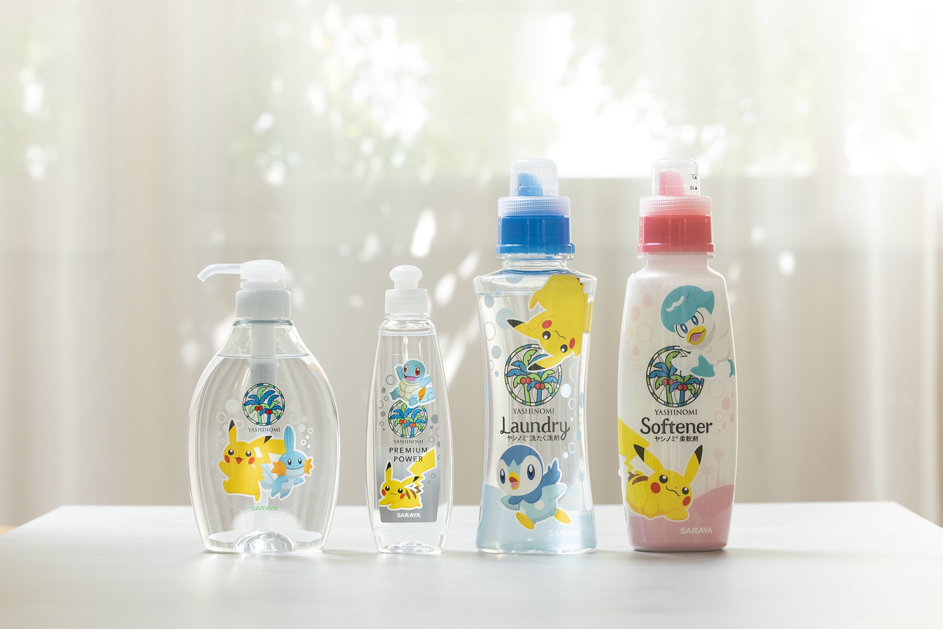 ヤシノミ洗剤 ポケモンデザイン第2弾」が発売中です！｜サラヤ広報の