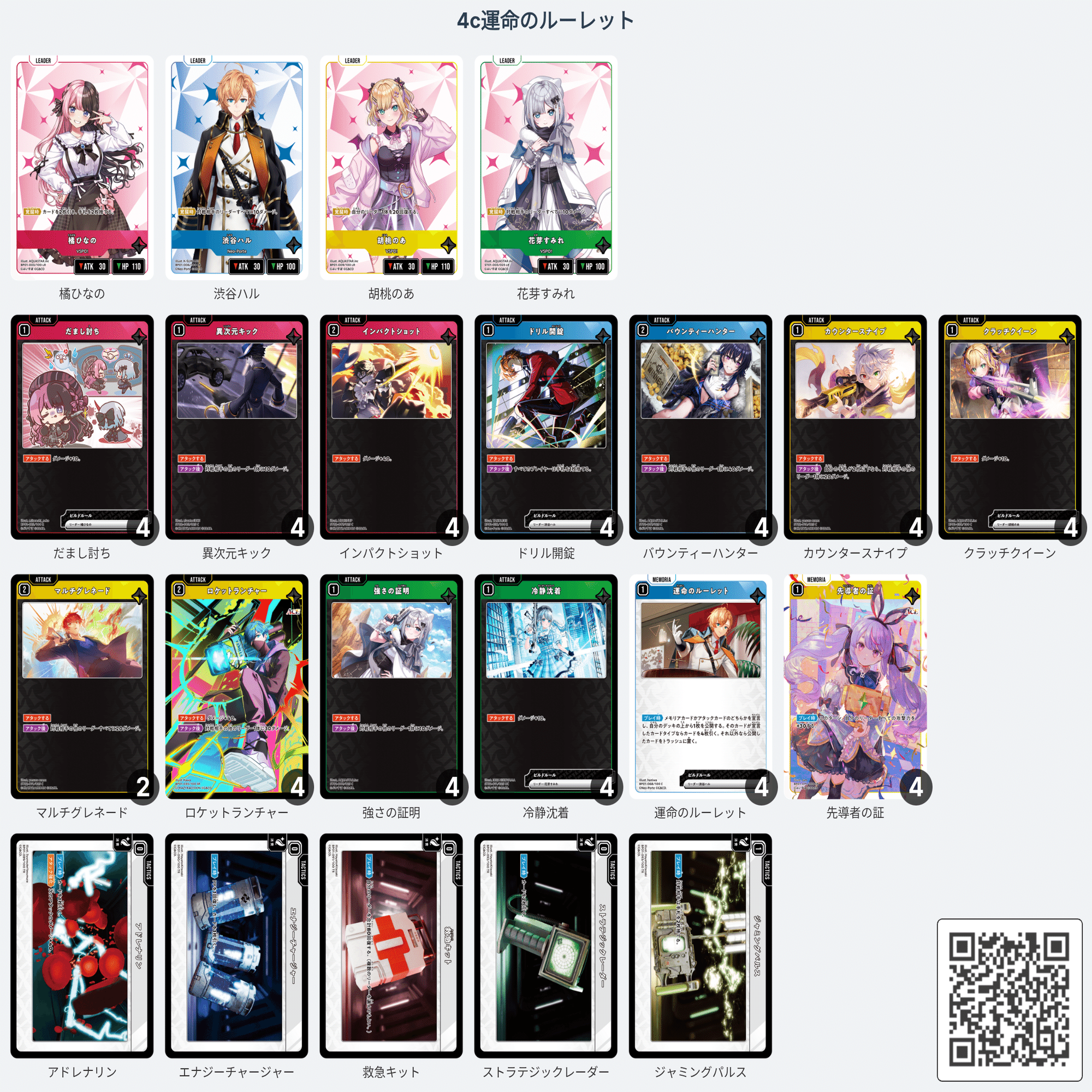 クロスタ】雑計算メモ ダメージ/手札 ダメージ/PP｜hどんしぇおd