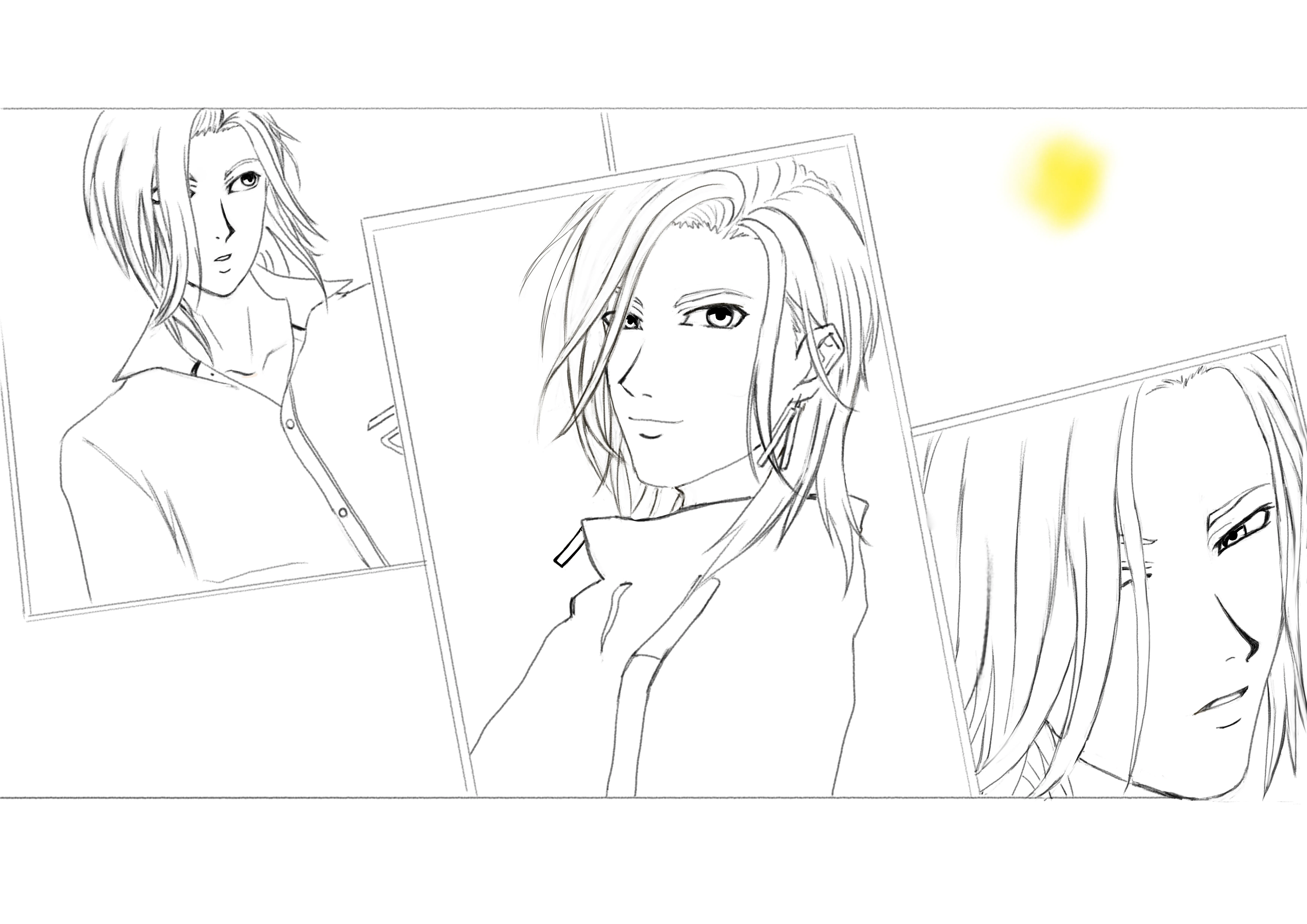 ときめ模写 イラスト記録17｜YuRu
