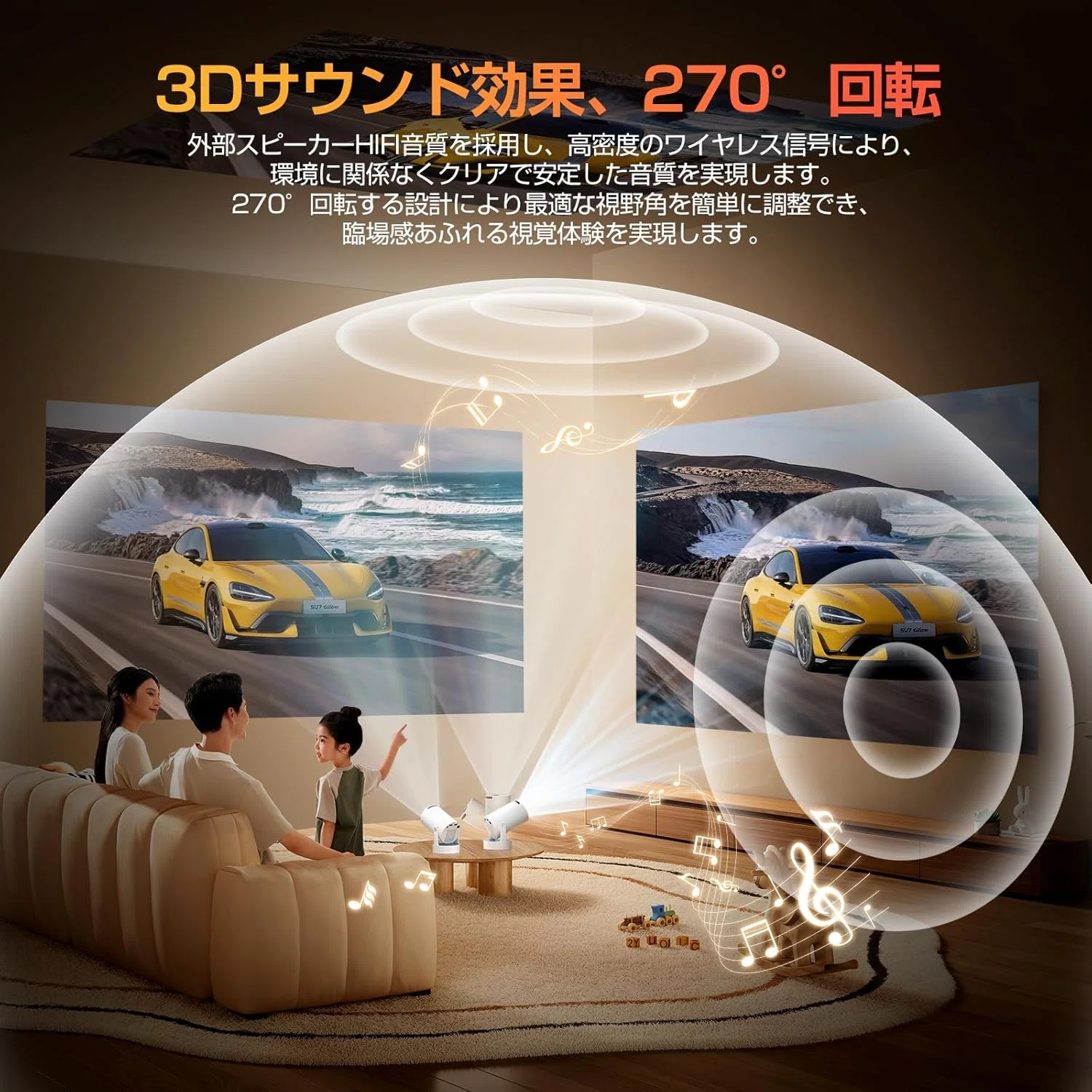 Philoent 2025年版 超小型4Kプロジェクター｜GetGadgetGot
