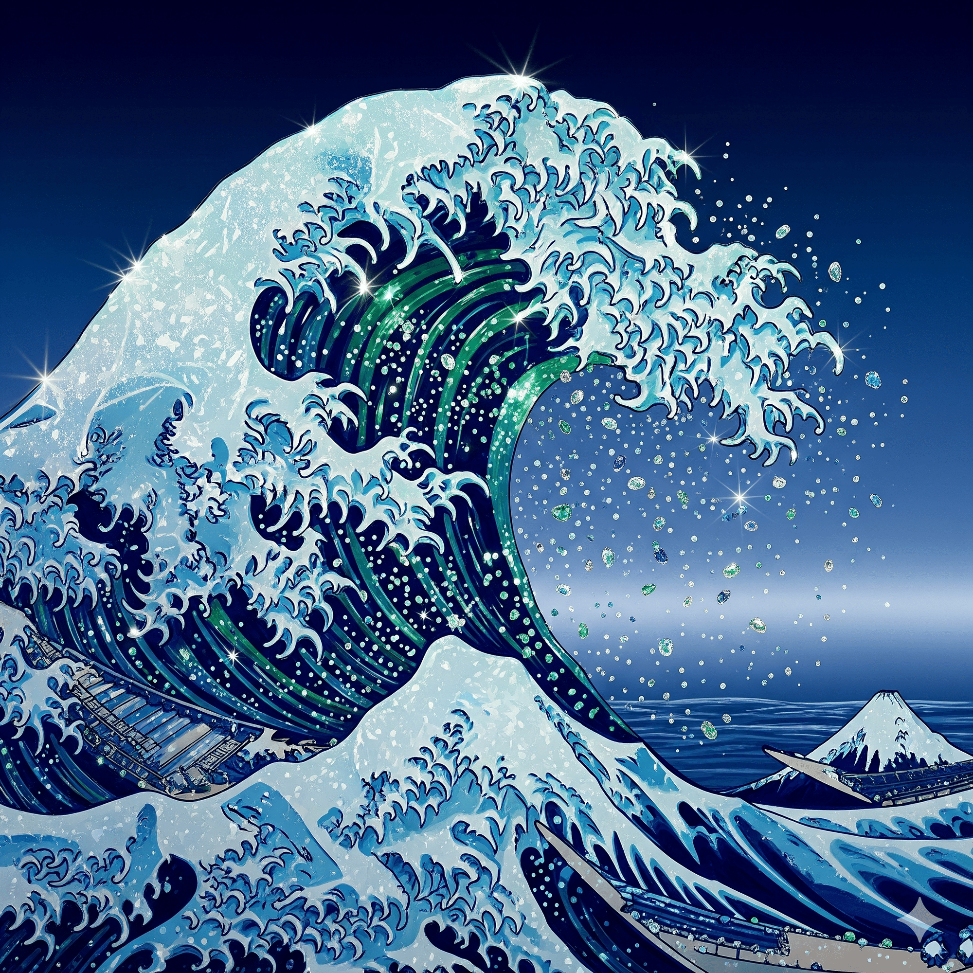 江戸時代五彩大盤 艶やかな色彩と絵柄が目を引く丸火鉢 DC6830 – 古福庵 [ KOFUKUAN