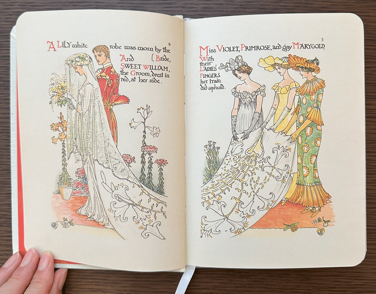 美しい挿絵本紹介②】ウォルター・クレイン『シェイクスピアの花園