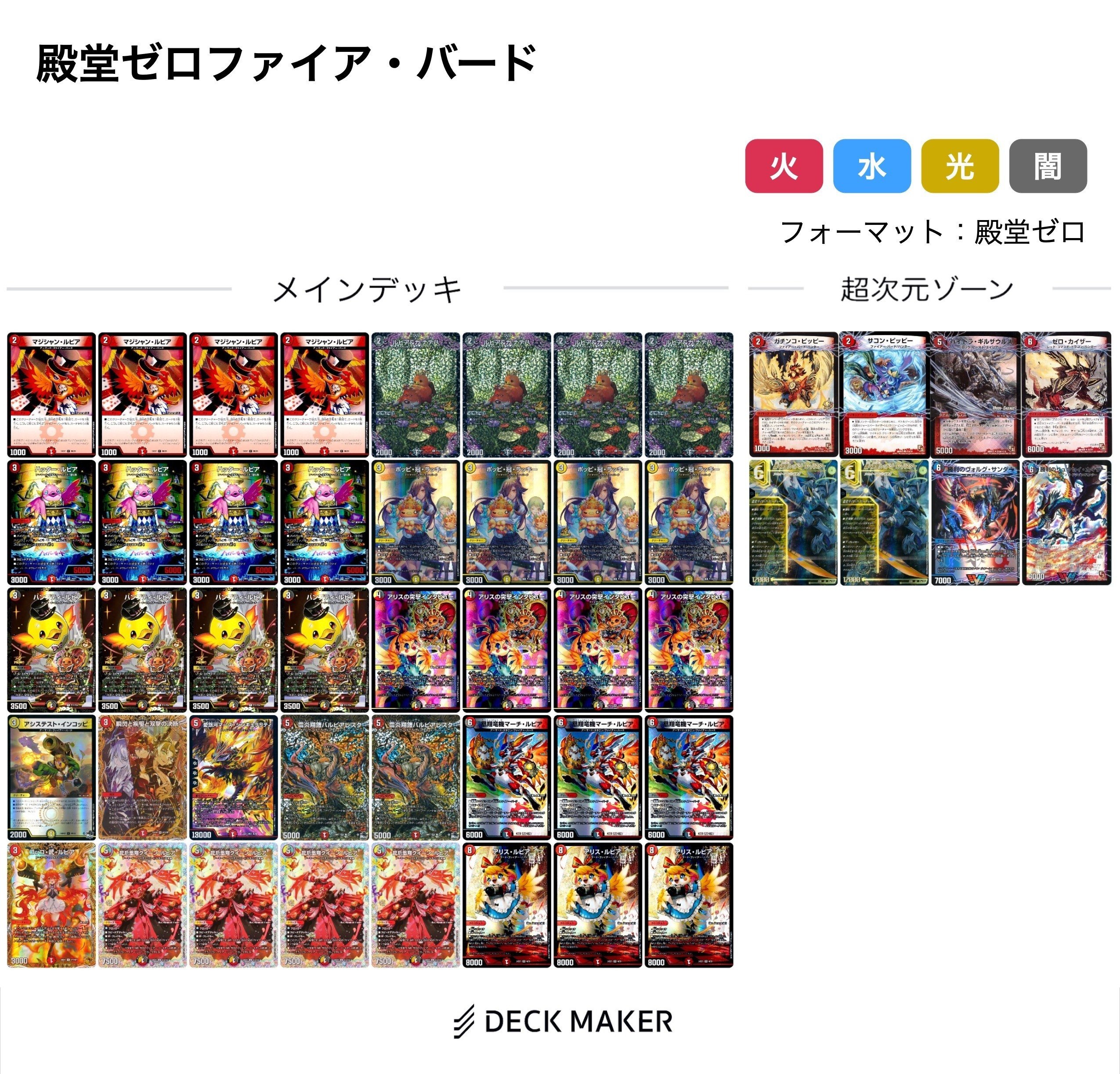 デュエマ 旧環境　アナカラーデッドダムド　デッキ　殿堂ゼロ　ゲートボール デュエマ 旧環境 アナカラーデッドダムド デッキ 殿堂ゼロ