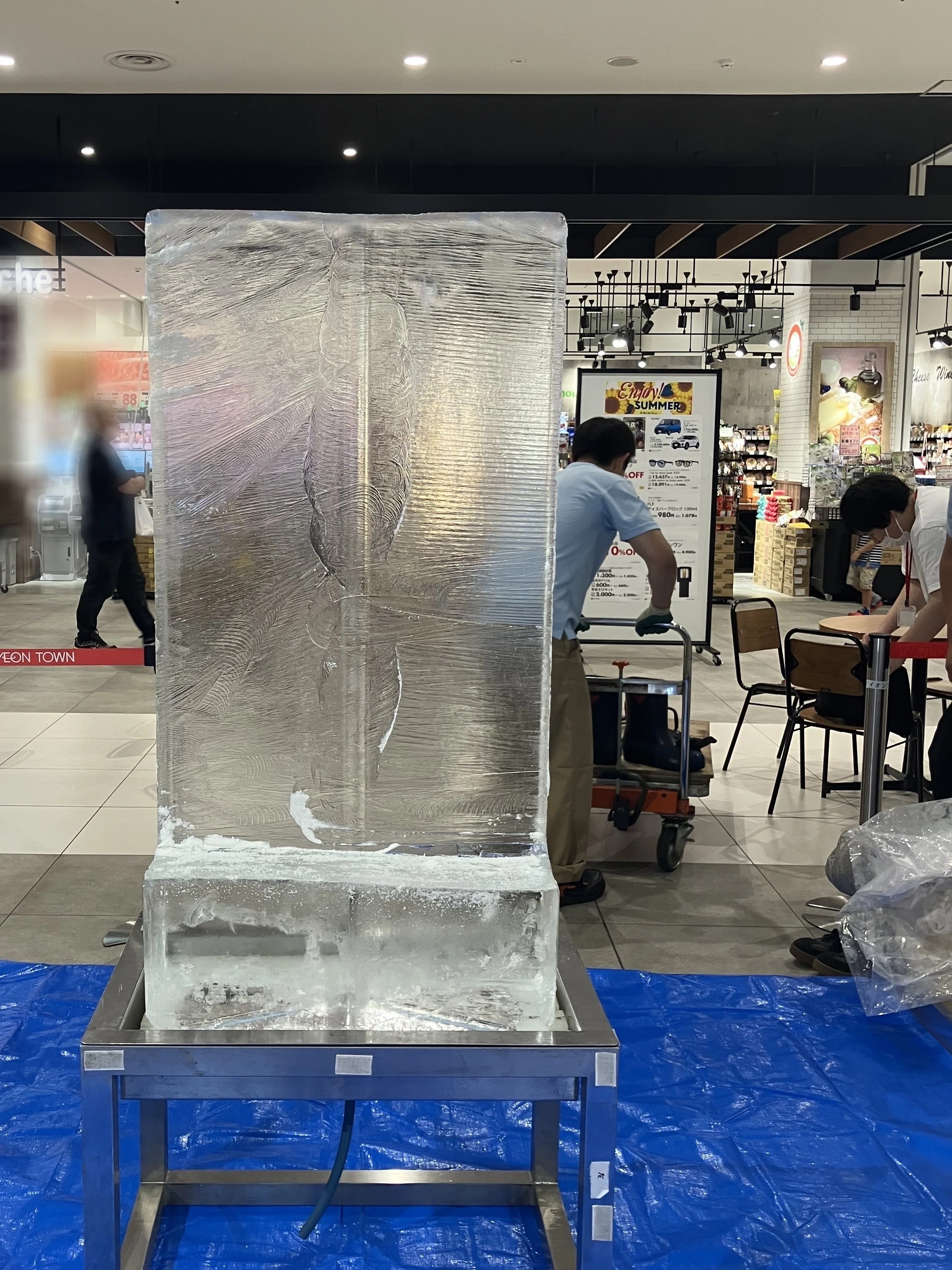 海なし県埼玉で、カジキを一本釣り…？いや一本彫り！【ひんやり