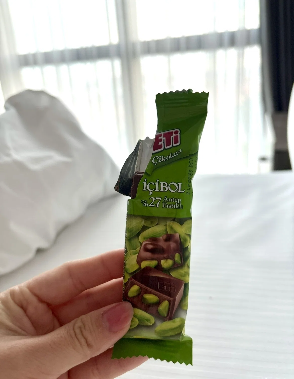 トルコ編🇹🇷】ピスタチオチョコ食べ比べ ETi vs Damak｜世界旅行〜お