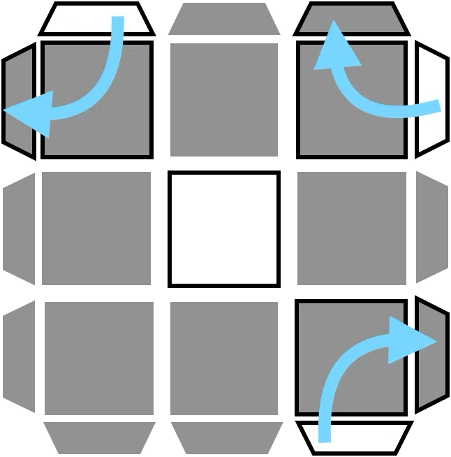 Rubik's Cube Solution: Simplified ROUX Method Summary｜OSAKA, Hitoshi