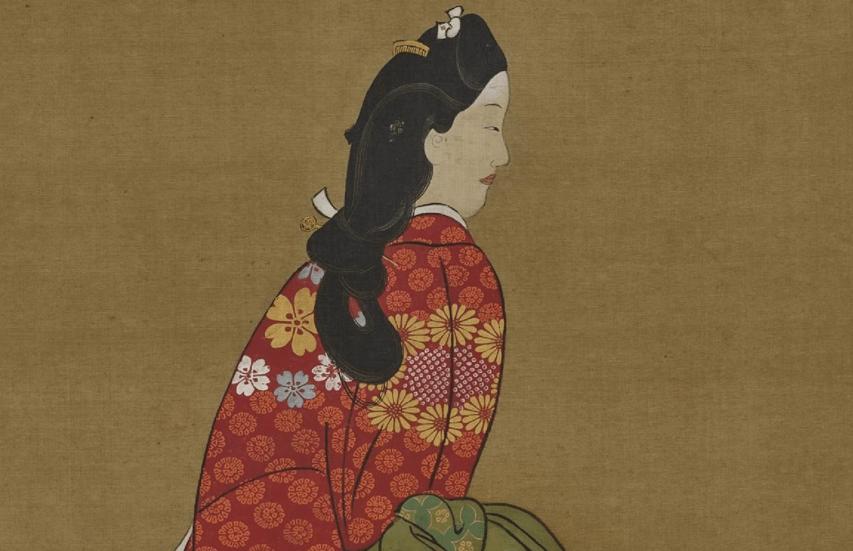 クラシックな浮世絵 女性像 クラシックな浮世絵 女性像