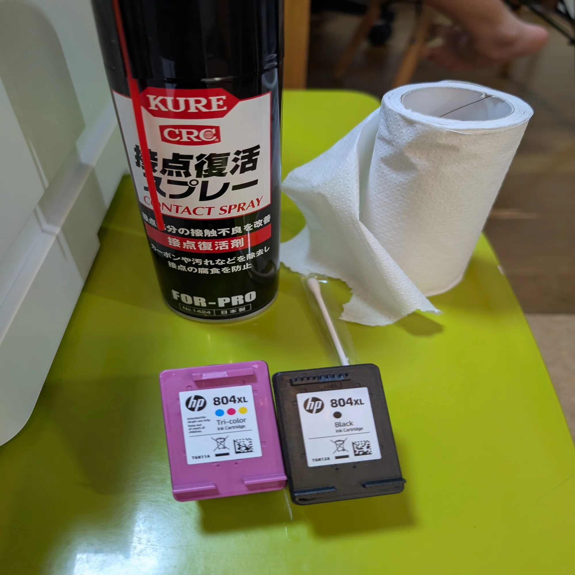ジャンク扱いのプリンターを直した体験談｜接点復活剤とインク交換 