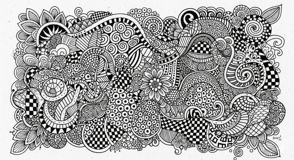 ゼンタングル初心者ガイド：瞑想アートで心を落ち着かせ、創造性を