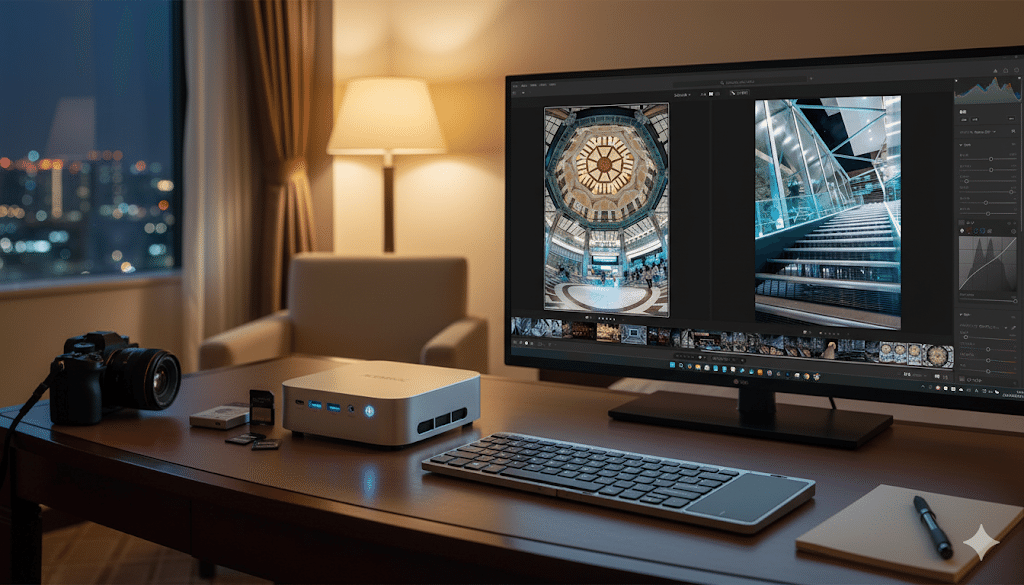 妄想レビュー】写真家が選ぶPCはミニPC？！ 7万円台でRAW現像も