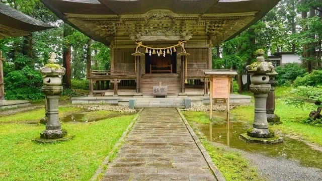 0482 空海最澄修行地、現在過去未来のご利益「出羽三山神社」（山形県