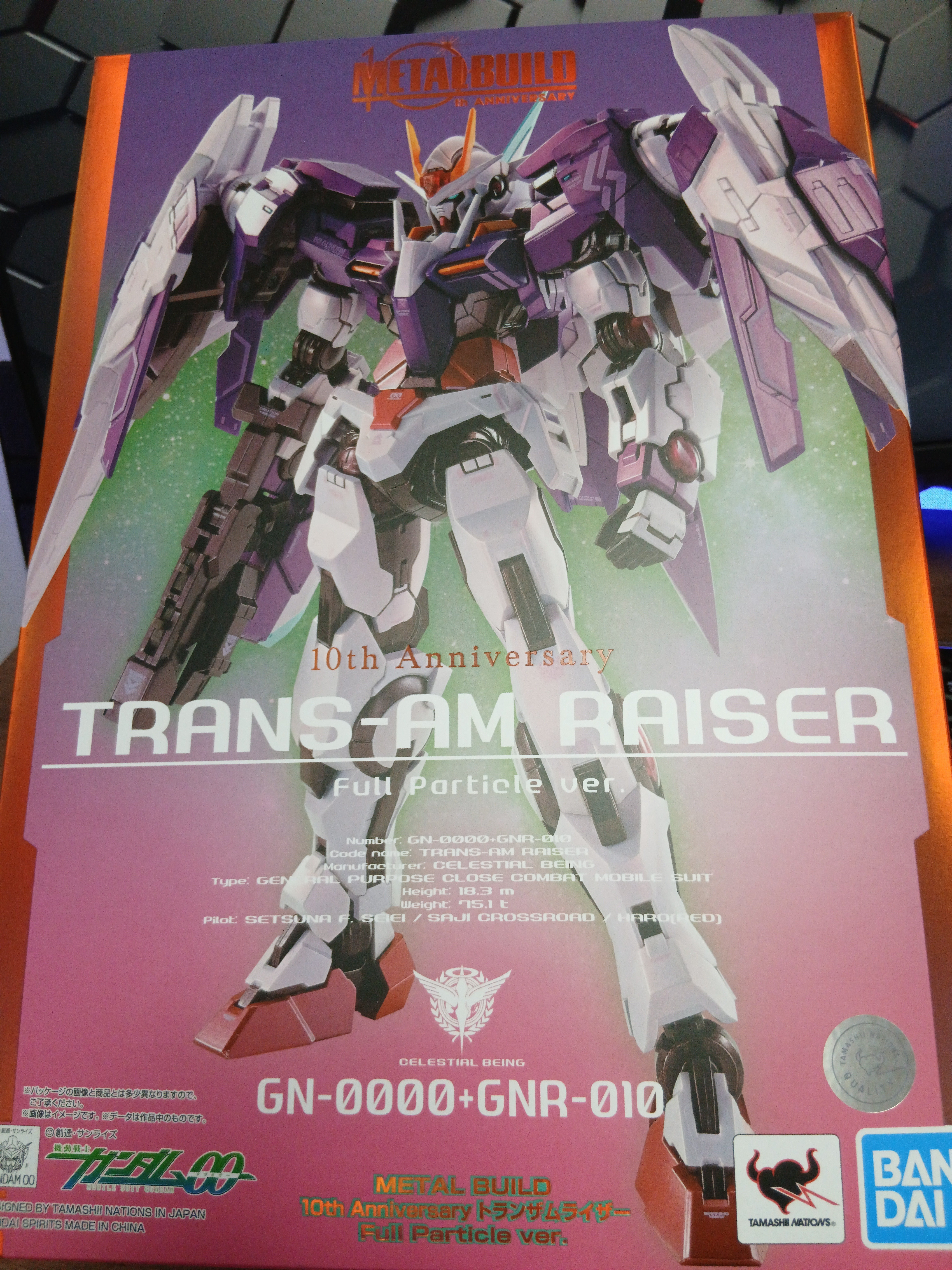 感想]METAL BUILD 10th Anniversary トランザムライザー Full Particle