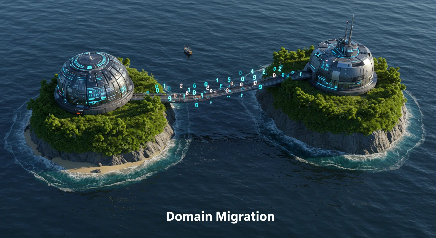ドメイン移行の概念図