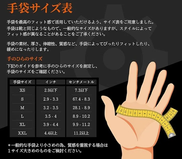Gloveworks グローブワークス 厚手ニトリルグローブ オレンジ 口コミ