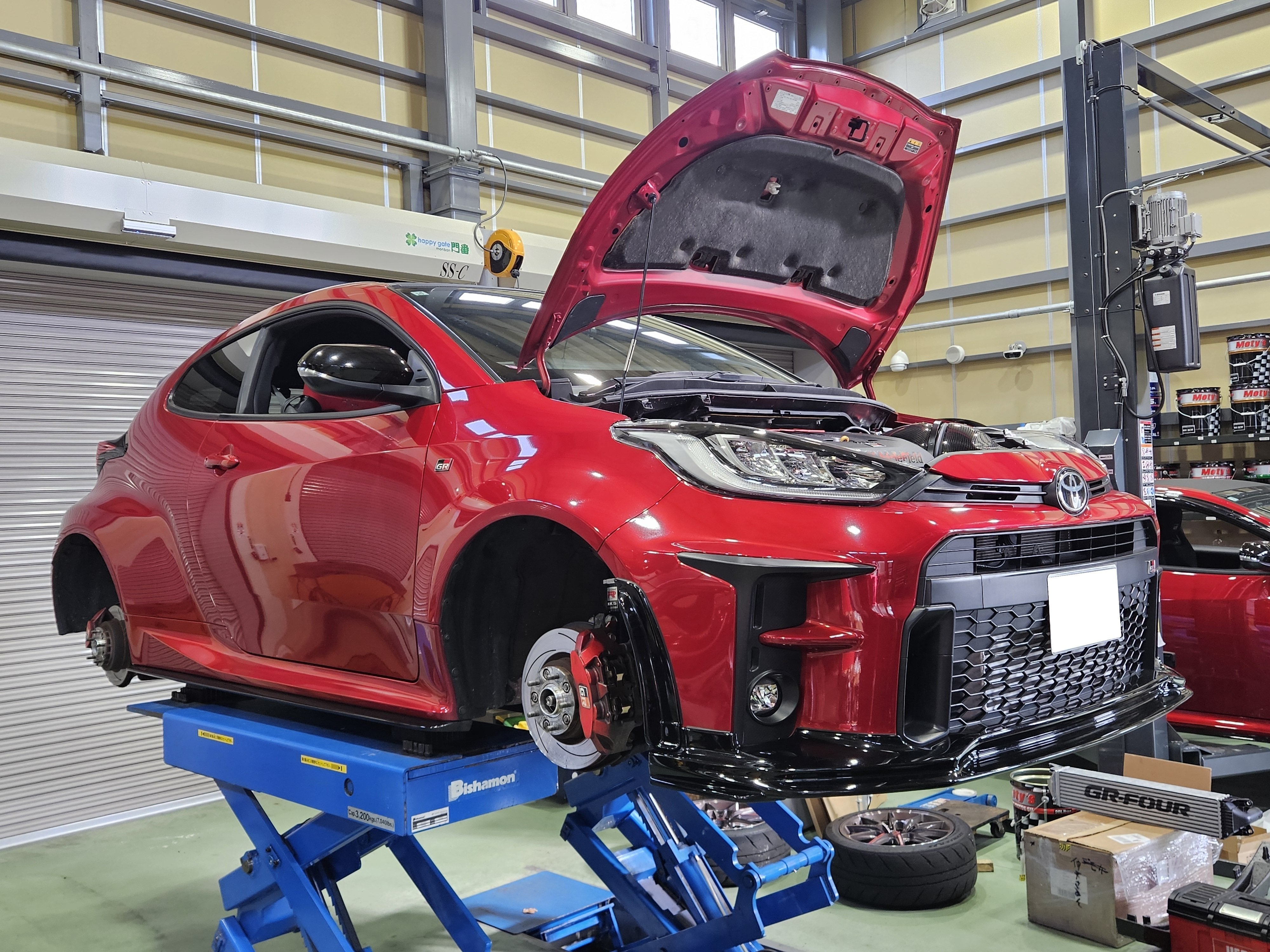 GRヤリス MC前 HKS ハイパーマックスS スプリングレート変更仕様 GRヤリス MC前 HKS ハイパーマックスS スプリングレート変更仕様