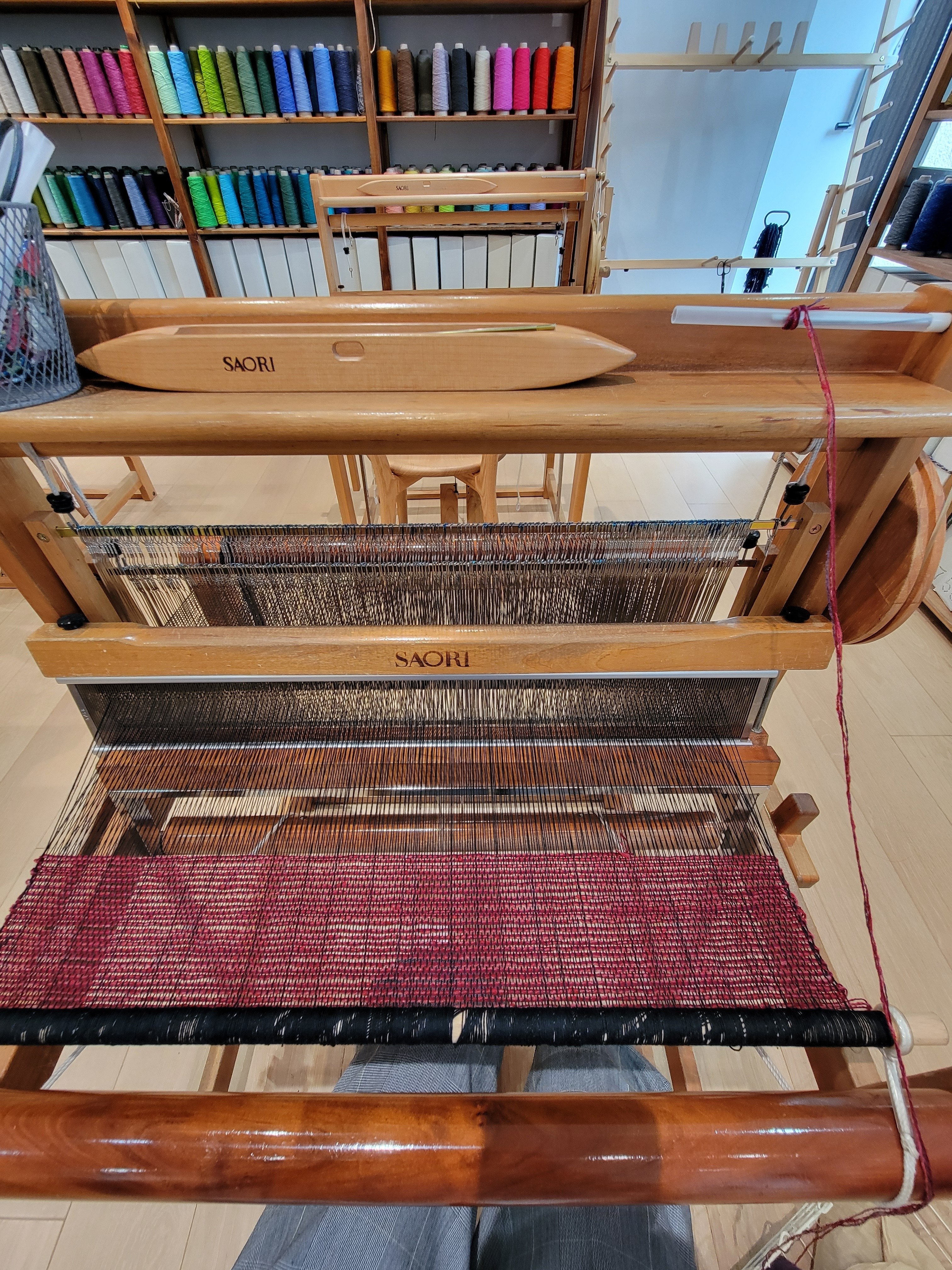 さをり織り、体験してみた｜Tampopo