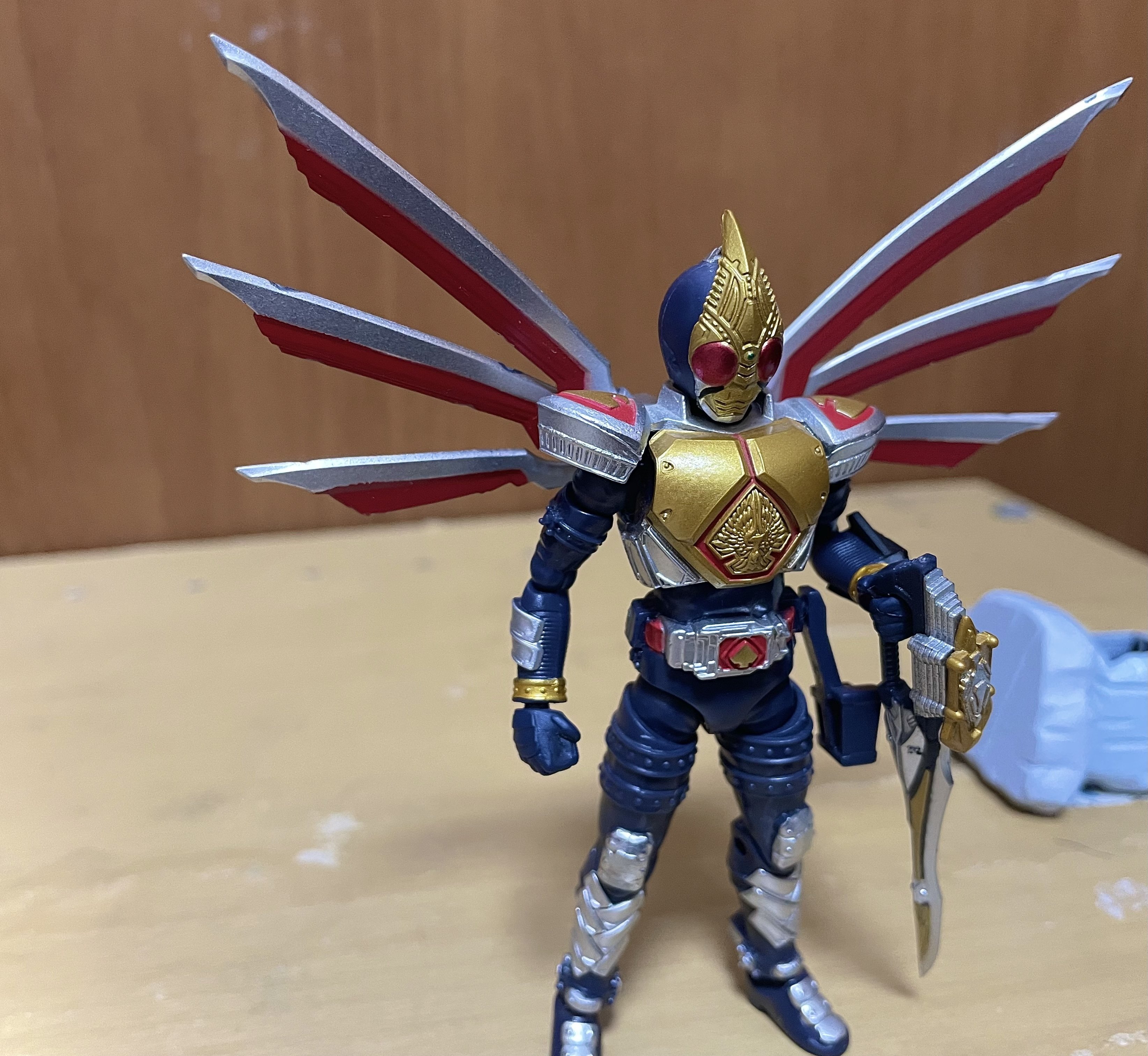 掌動 仮面ライダーブレイド ジャックフォーム〜金色の翼〜｜ゆー