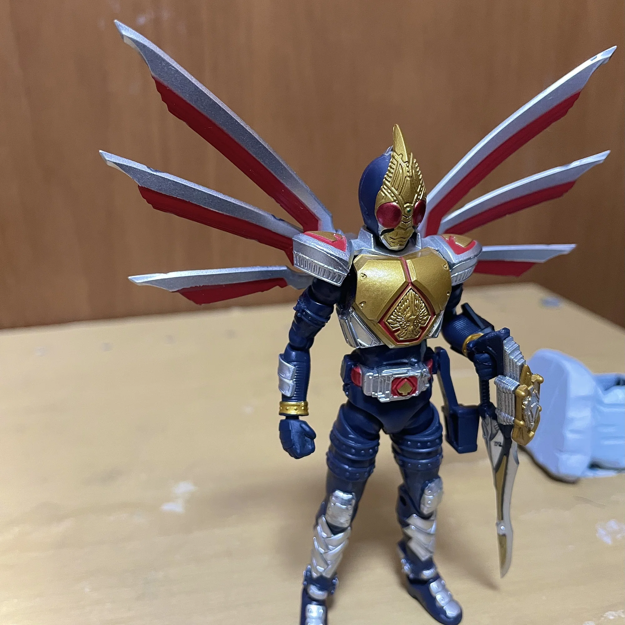掌動 仮面ライダーブレイド ジャックフォーム〜金色の翼〜｜ゆー