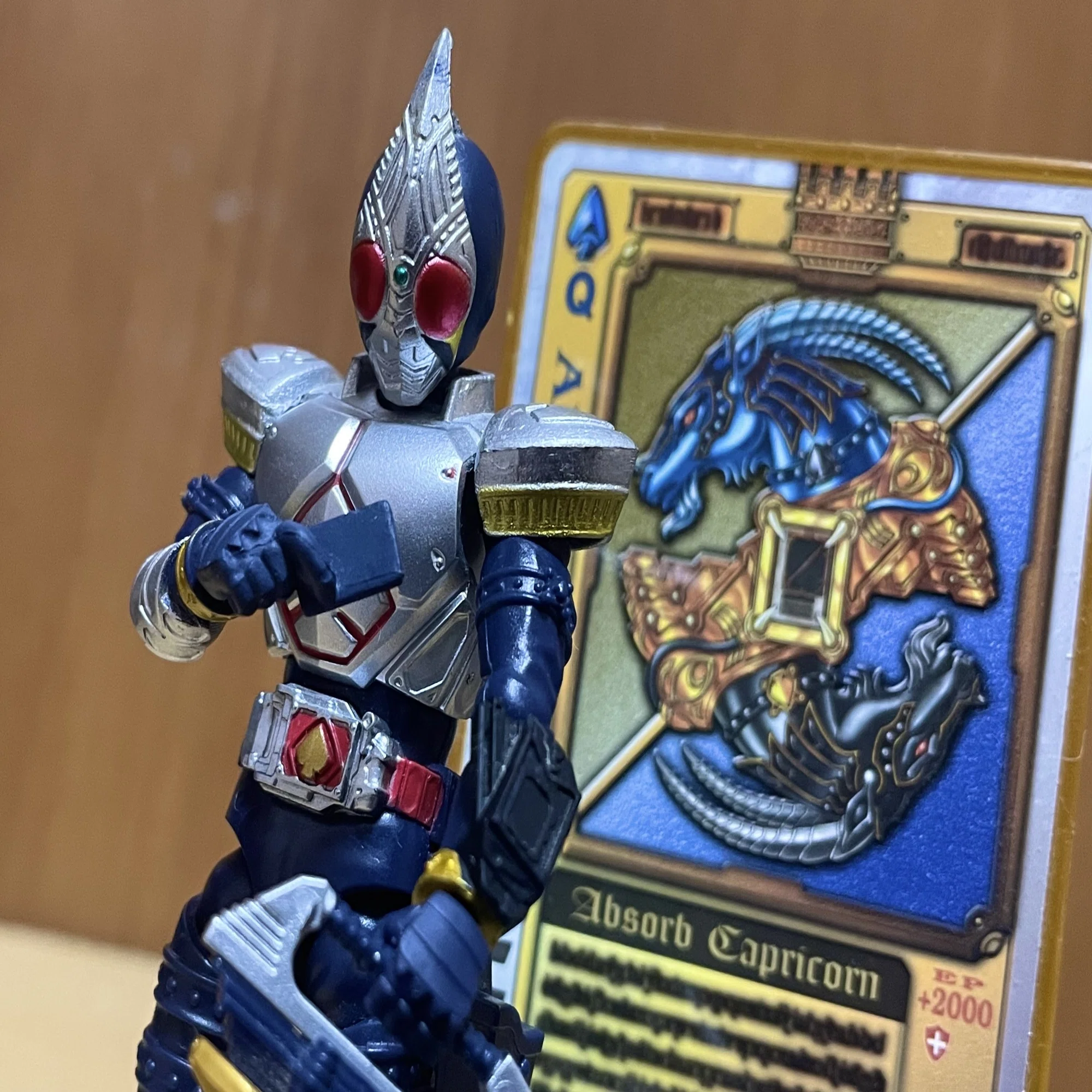 掌動 仮面ライダーブレイド ジャックフォーム〜金色の翼〜｜ゆー
