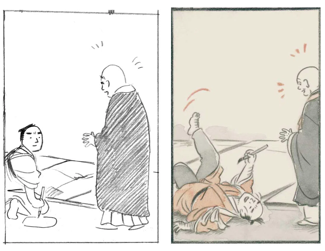 絵師漫画の思い出話②蘆雪｜長田結花