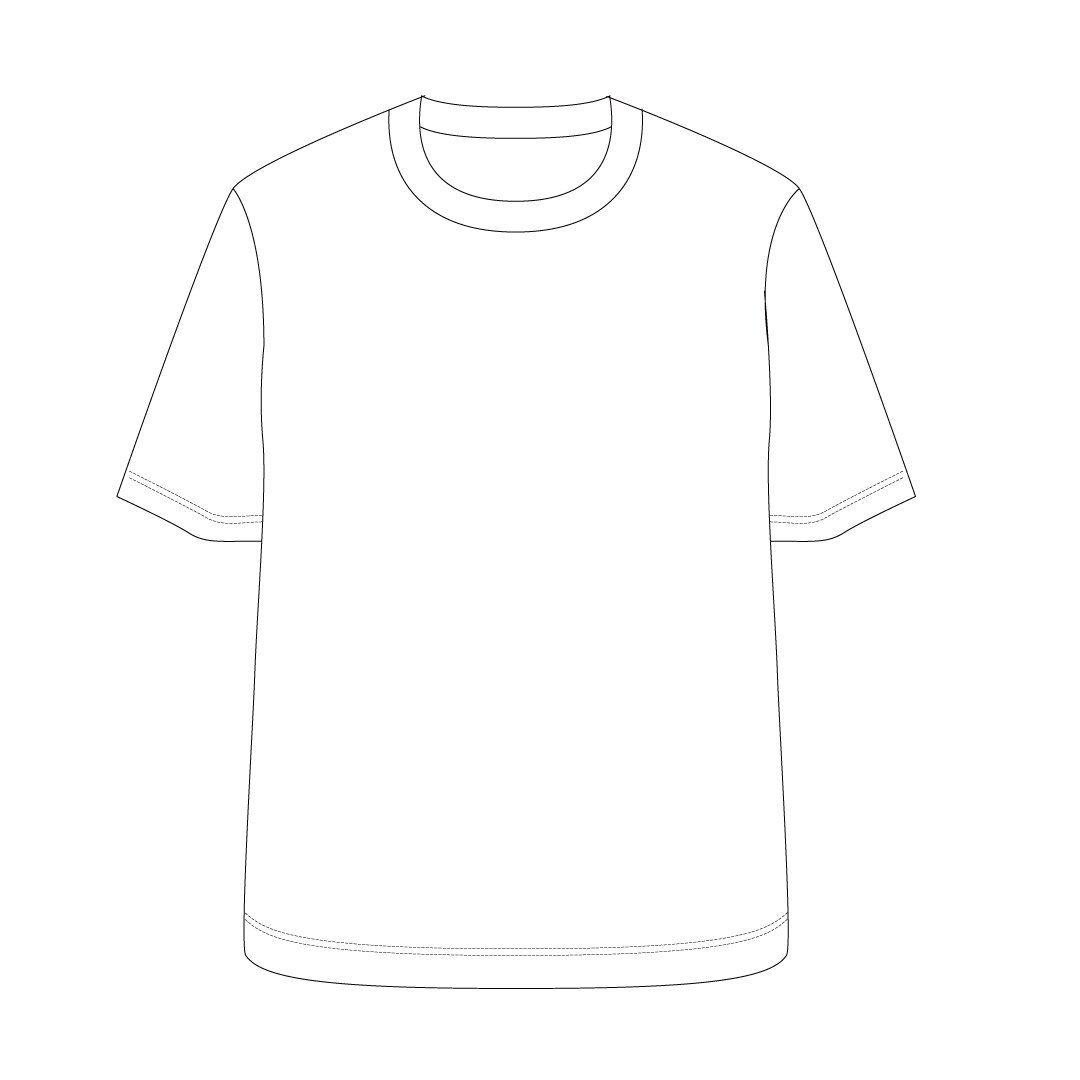 クロップドトップス-短丈Tシャツの着丈の目安寸法