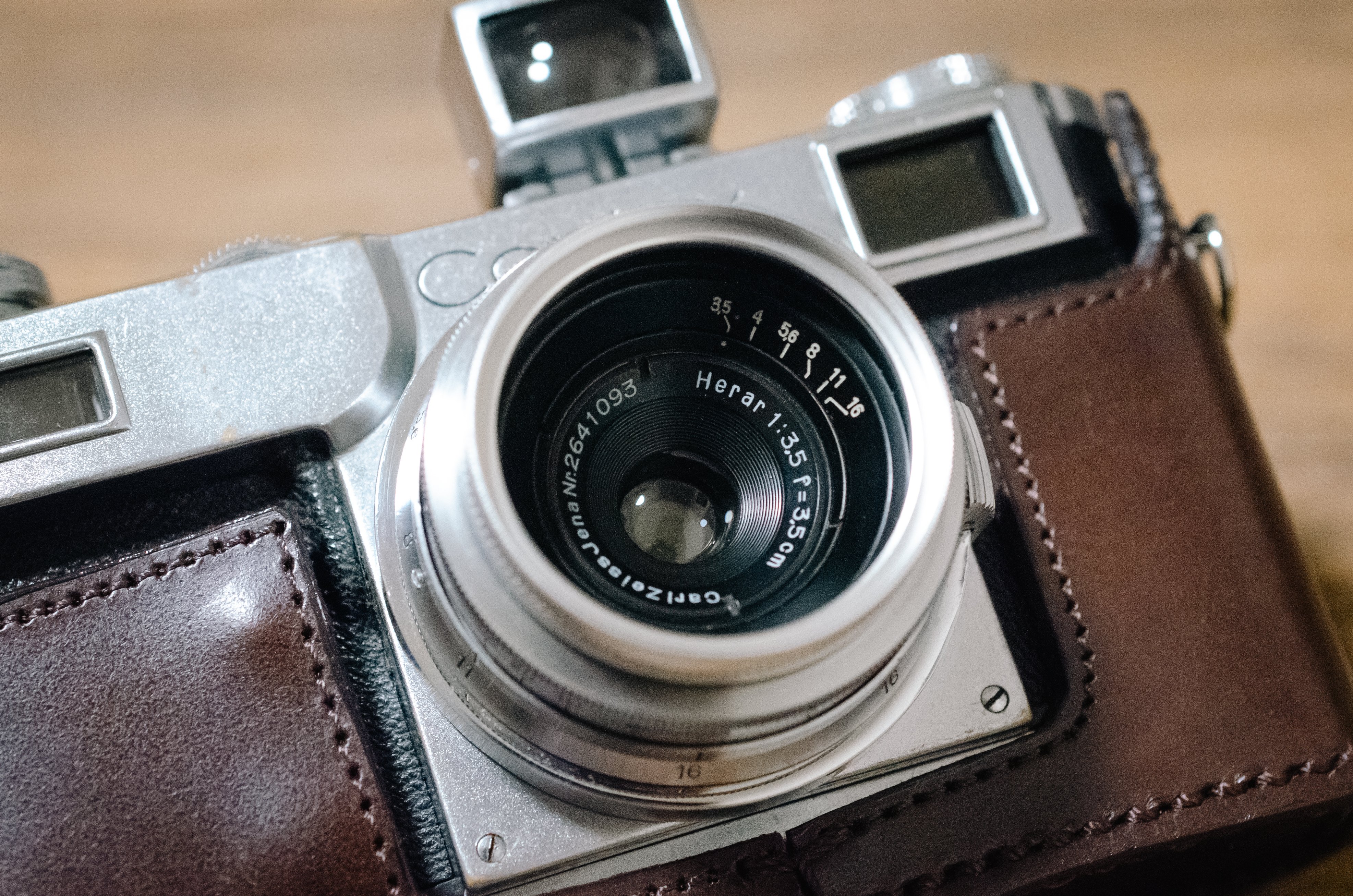 光学史に沈める奇才『Carl Zeiss Jena Herar 3.5cm f3.5』｜masato