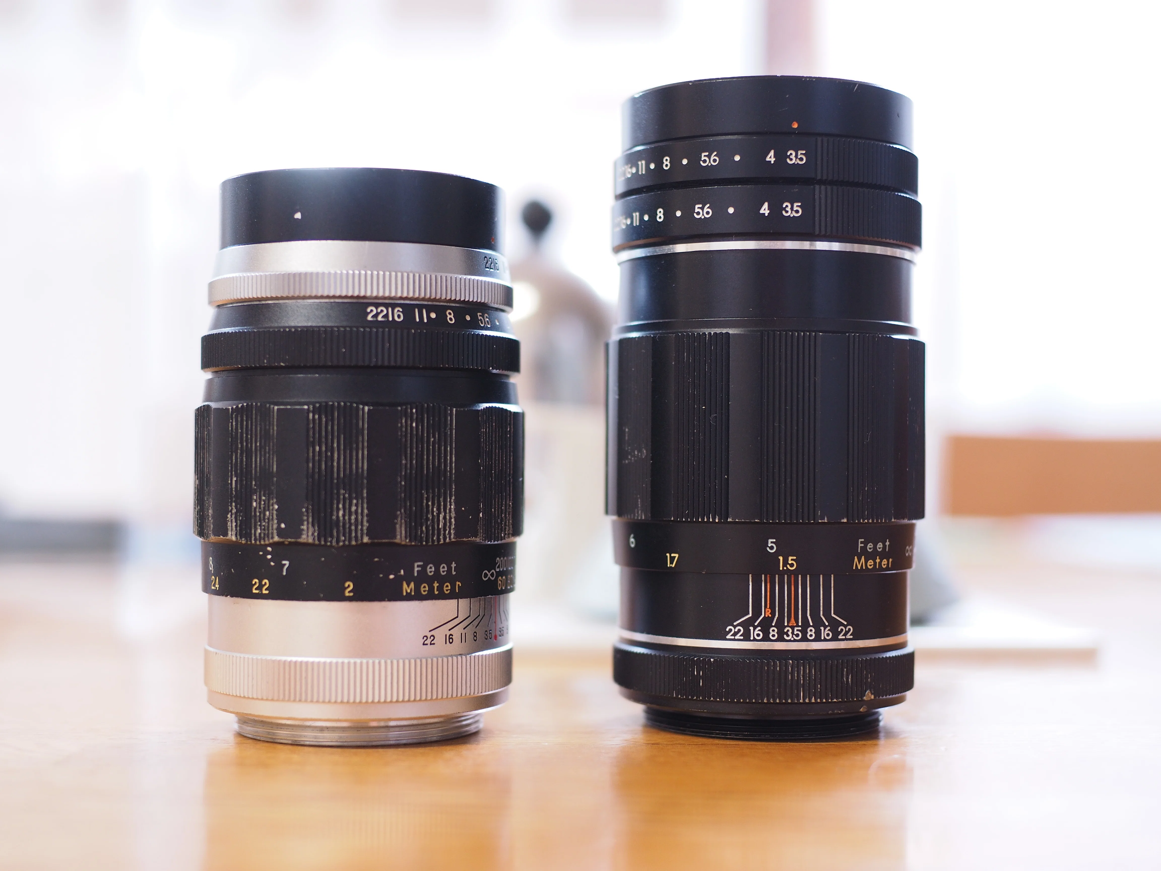 TAKUMAR135mmの分解清掃｜cherubino