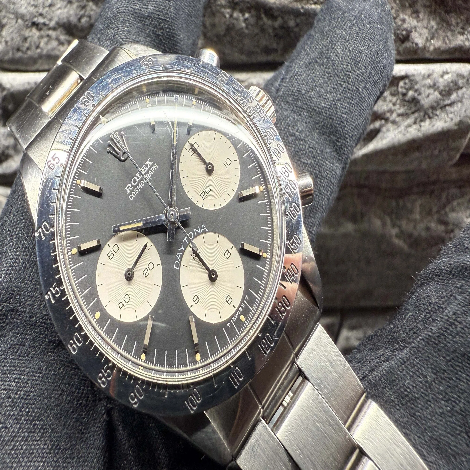 第二世代手巻きデイトナ Ref.6262 ブルーデイトナ 70年 オール 