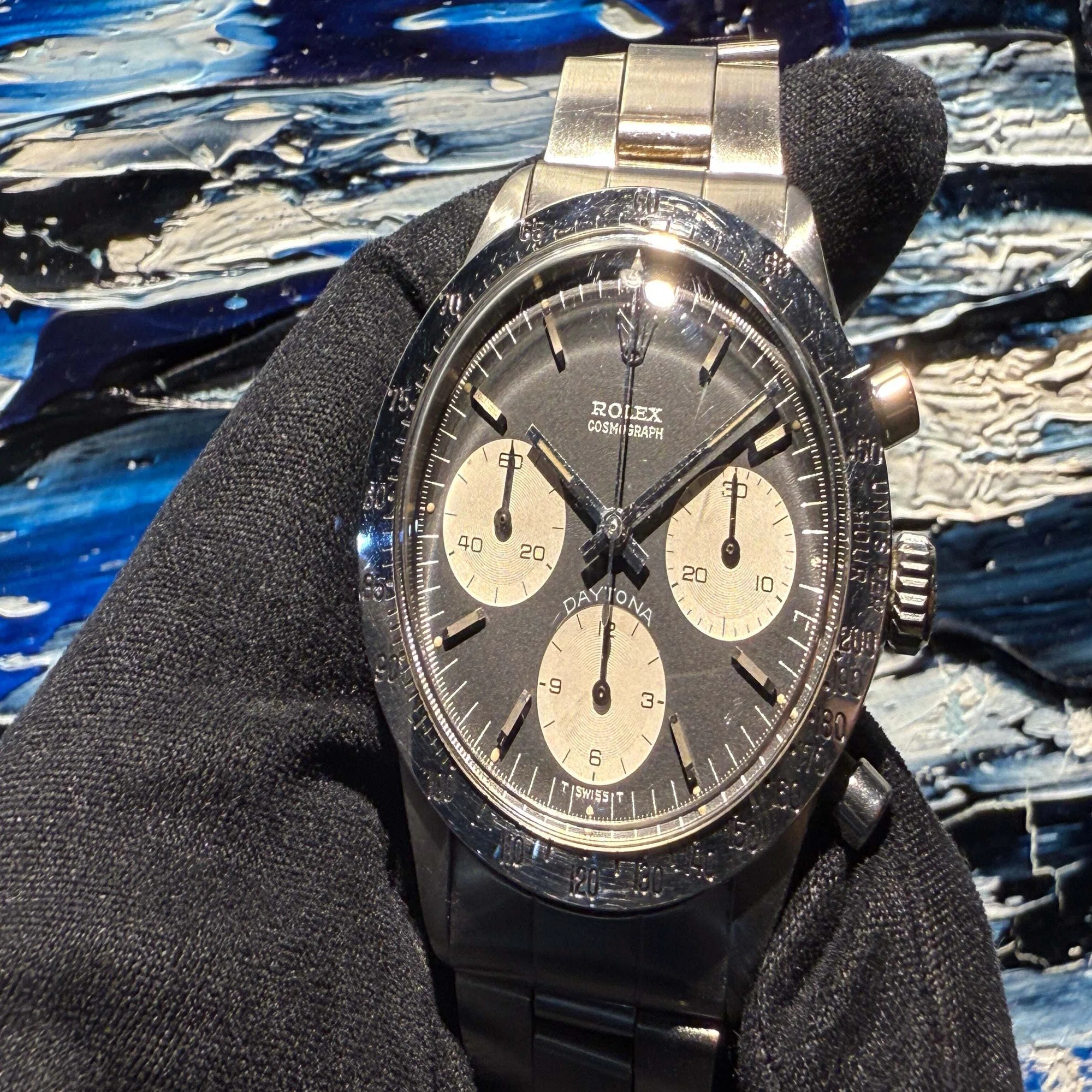 第二世代手巻きデイトナ Ref.6262 ブルーデイトナ 70年 オール 