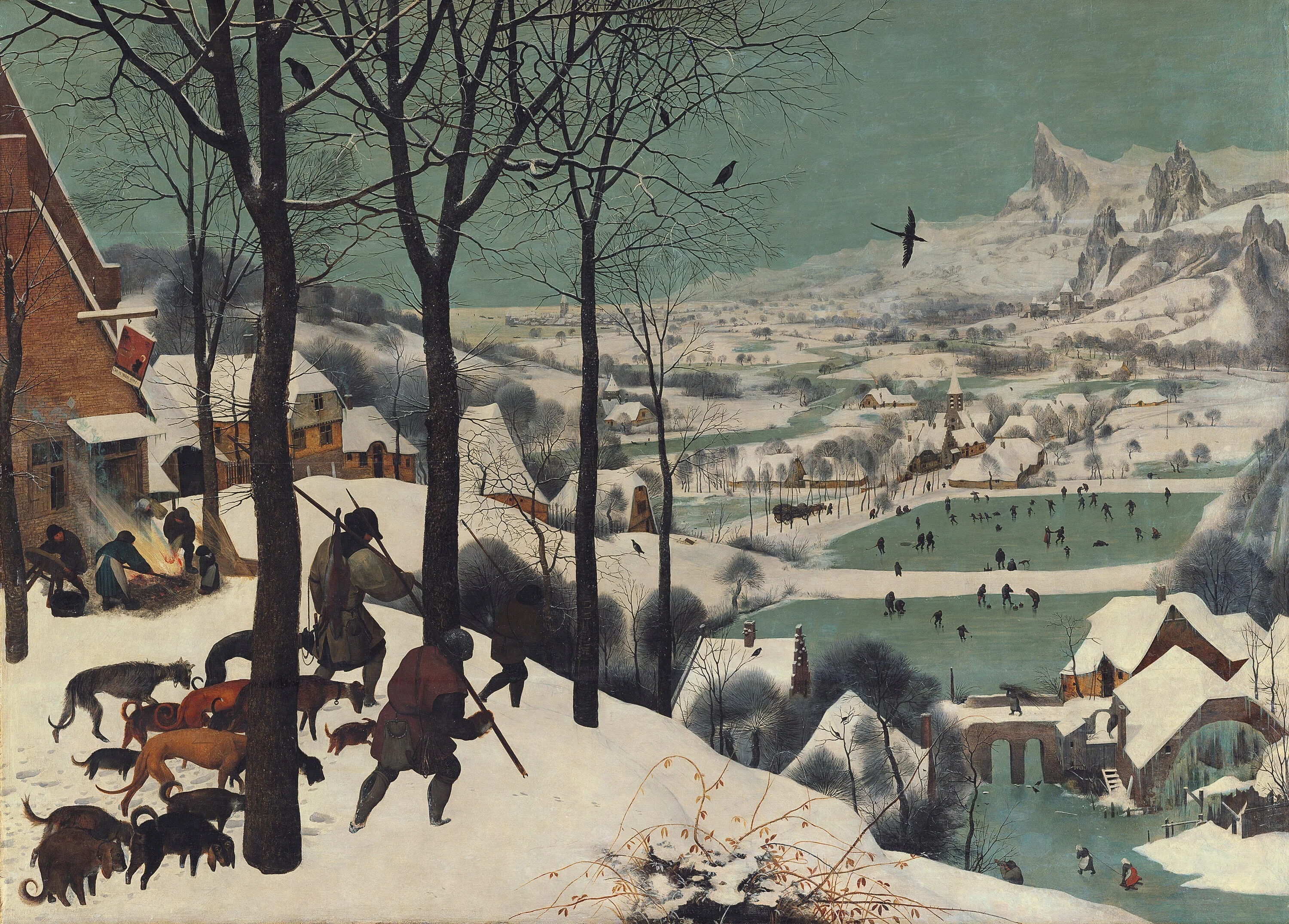 実況する美術鑑賞＃67】ブリューゲル「雪中の狩人」【60分で1記事