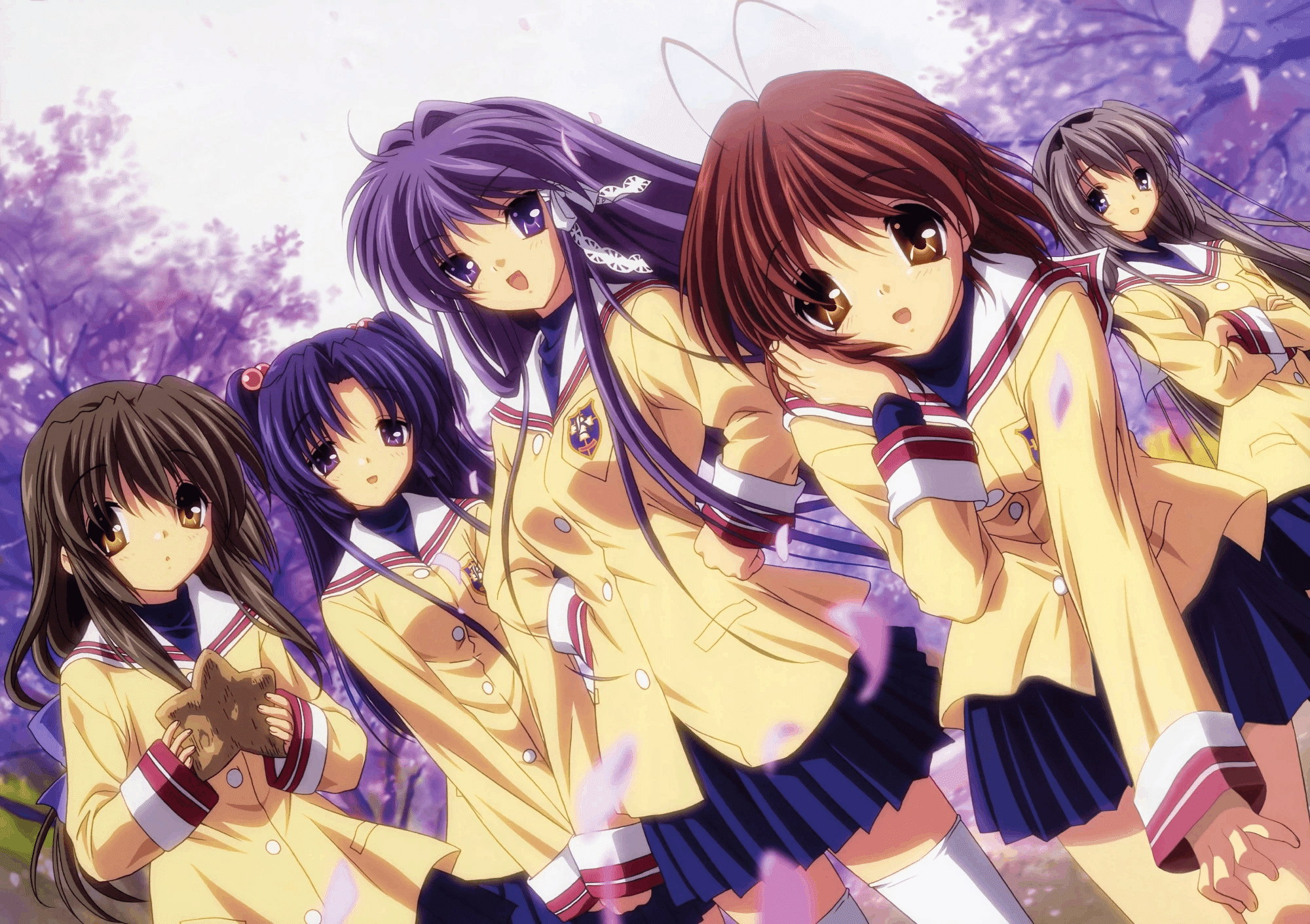 CLANNAD&CLANNAD アフターストーリー 名場面線画集 京アニ CLANNAD 京