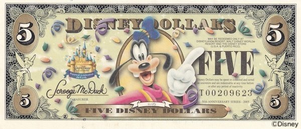 初めてのDダラー】ディズニーランド50周年🎉$5 ドナルド