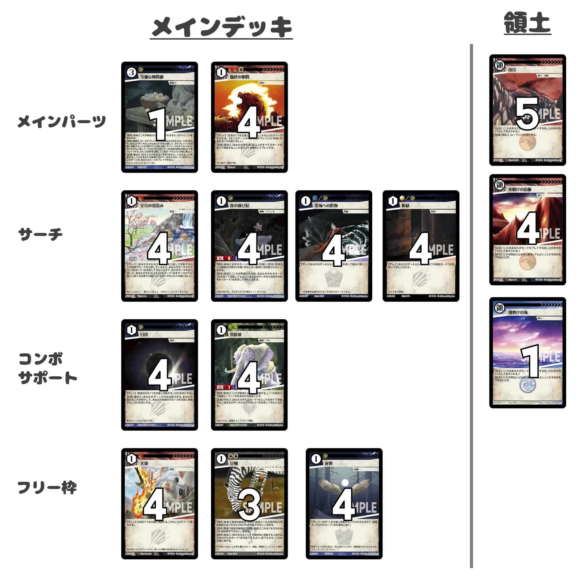 無限∞を手に入れよう！『検閲網コンボ』の紹介【アニマルカードゲーム