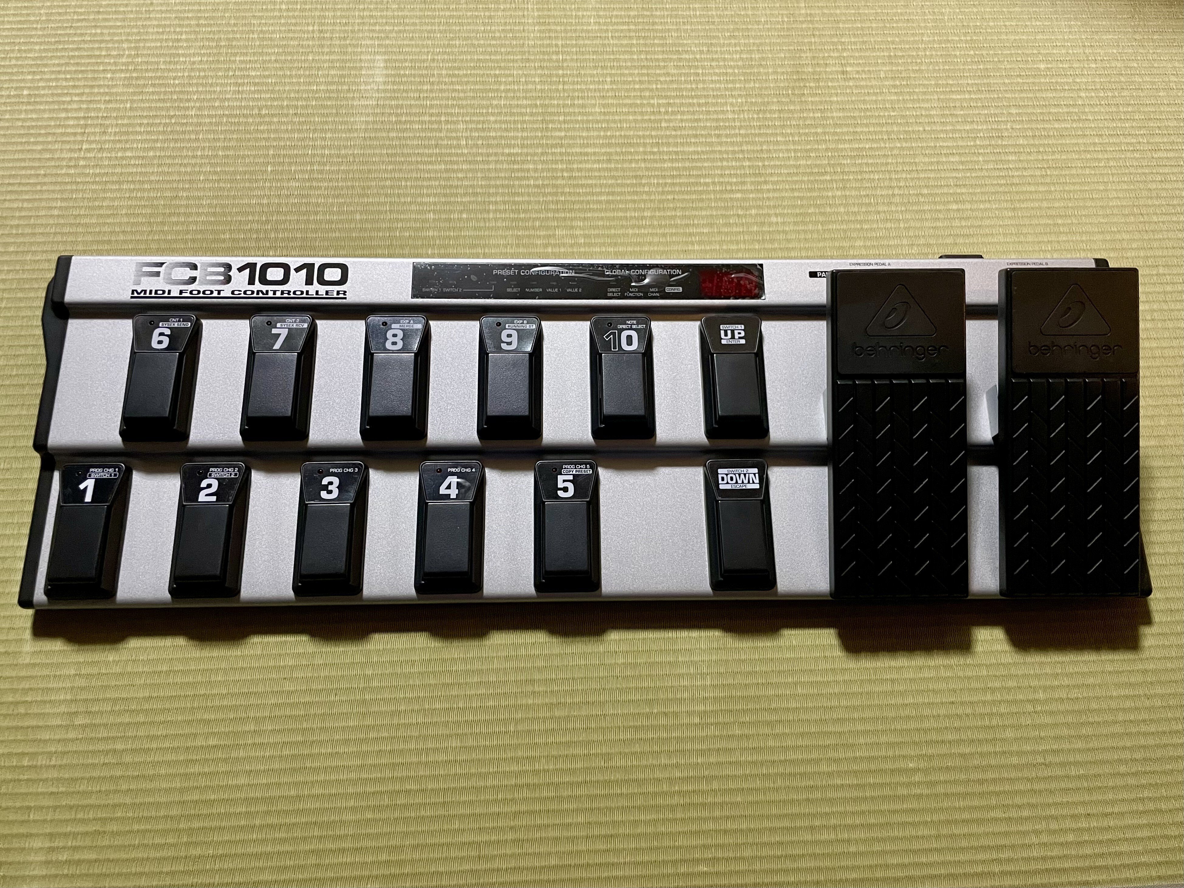 MIDIフットコントローラーFCB1010を拡張するチップUnO2 インストール