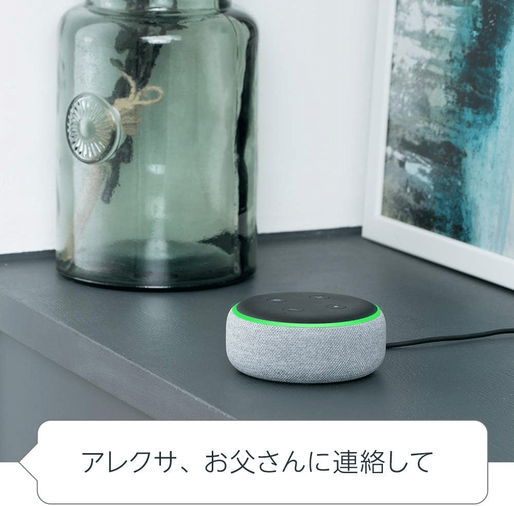 Echo Dot 第3世代 スマートスピーカー ヘザーグレー｜GetGadgetGot