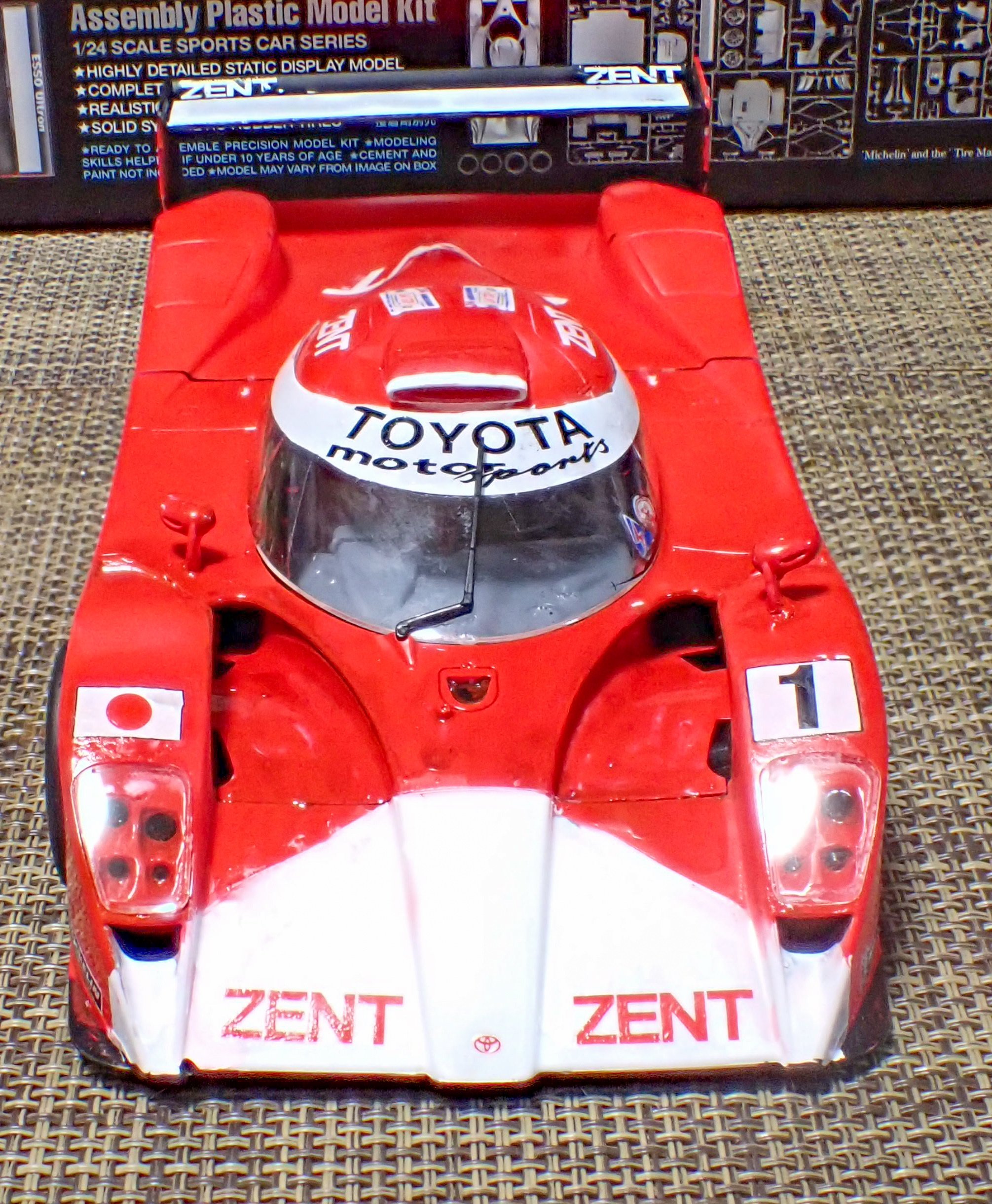 タミヤ1/24レーシングカー TOYOTA GT-ONE TS020｜セるしうす