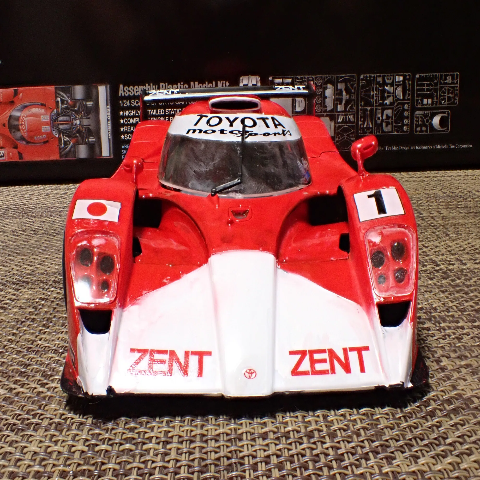 タミヤ1/24レーシングカー TOYOTA GT-ONE TS020｜セるしうす