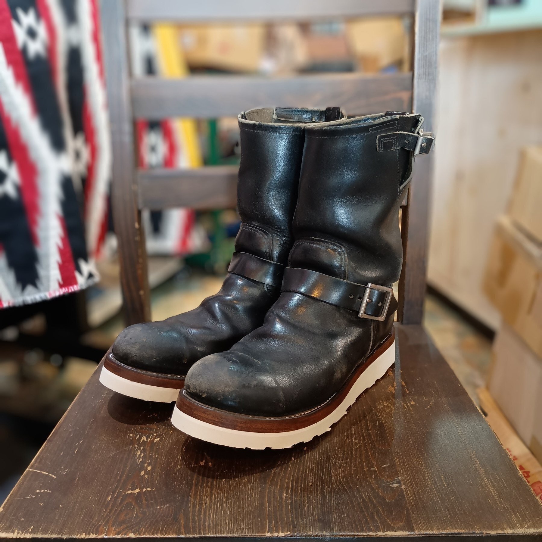 RED WING ソールカスタム　エンジニアブーツ US8 1/2 2268 Red Wing 2268 Custom Resoled - YouTube