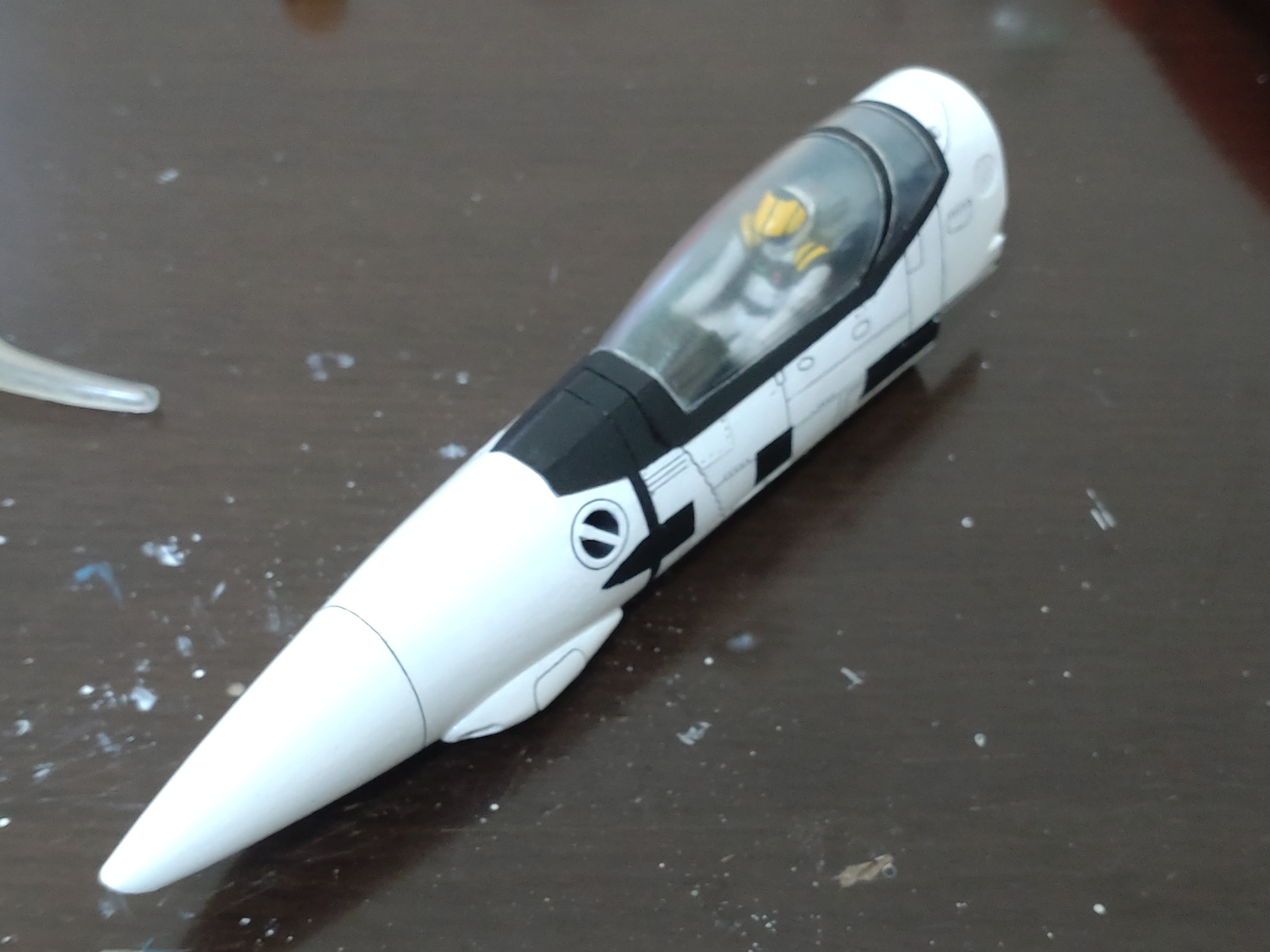 ハセガワ 1/48 VF-1S/A ストライクバルキリー　製作記 ハセガワ1/48 VF-1S ストライクバルキリー完成その1