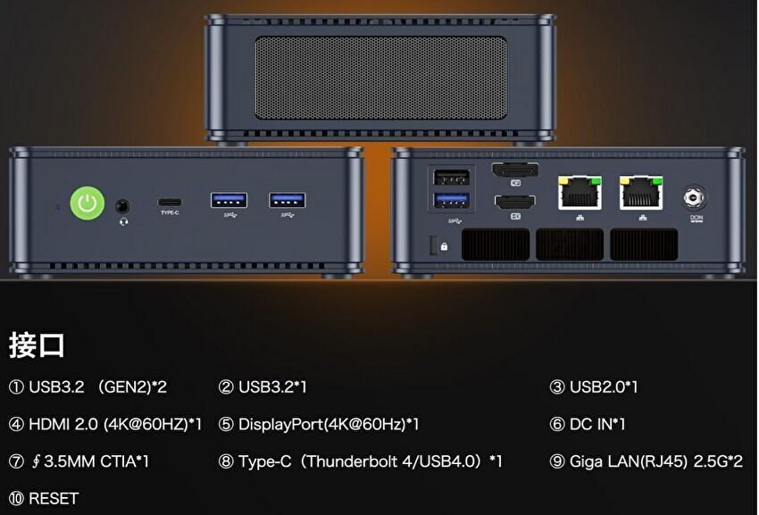 AMD Zen 4、Ryzen 7 7840HS搭載のミニPCが 58,998円。GMKtec K6の