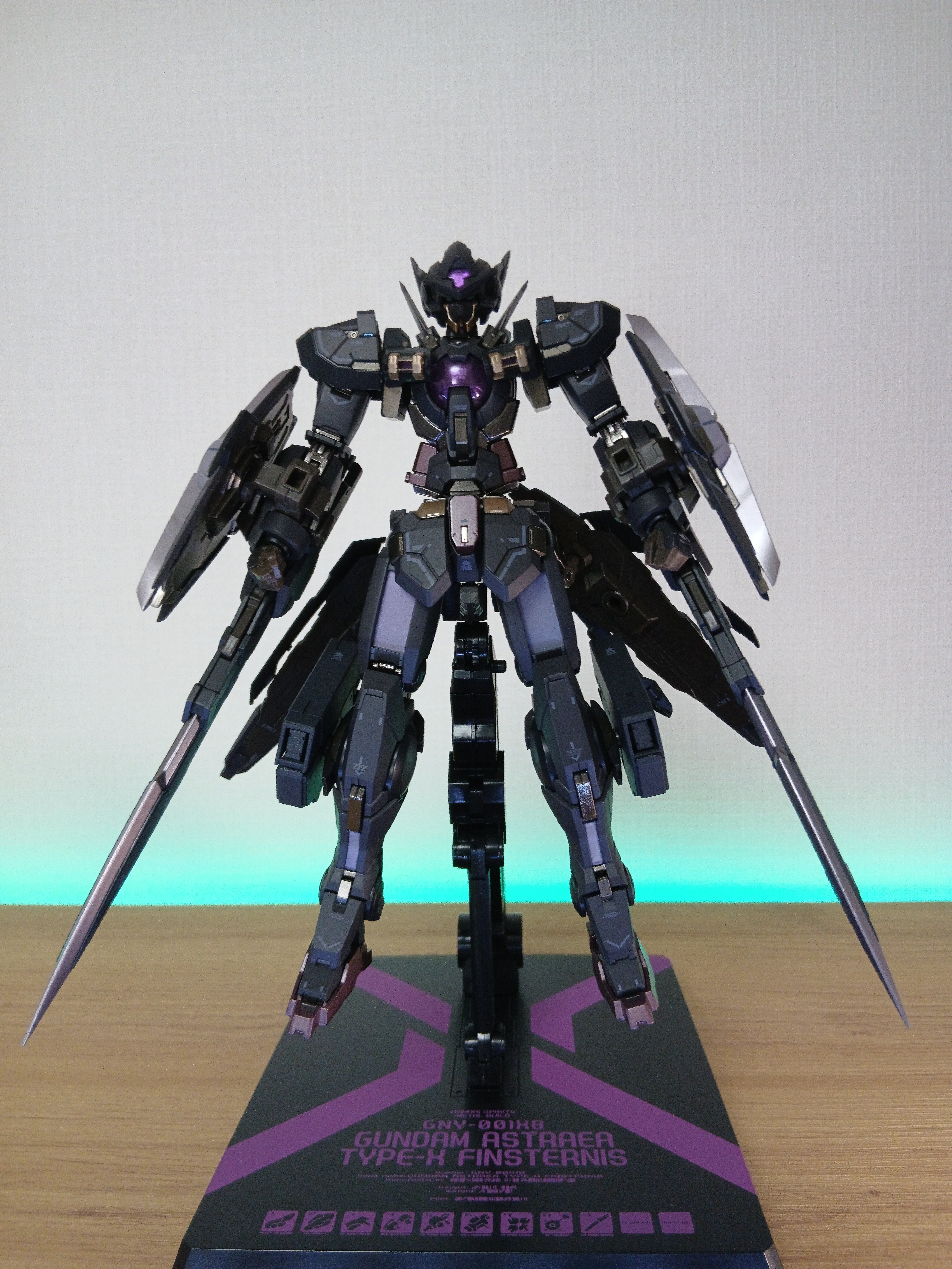 武器パーツのみ　メタルビルド　アストレア　フィンスターニス METAL BUILD ガンダムアストレアTYPE-Xフィンスターニス」が7月