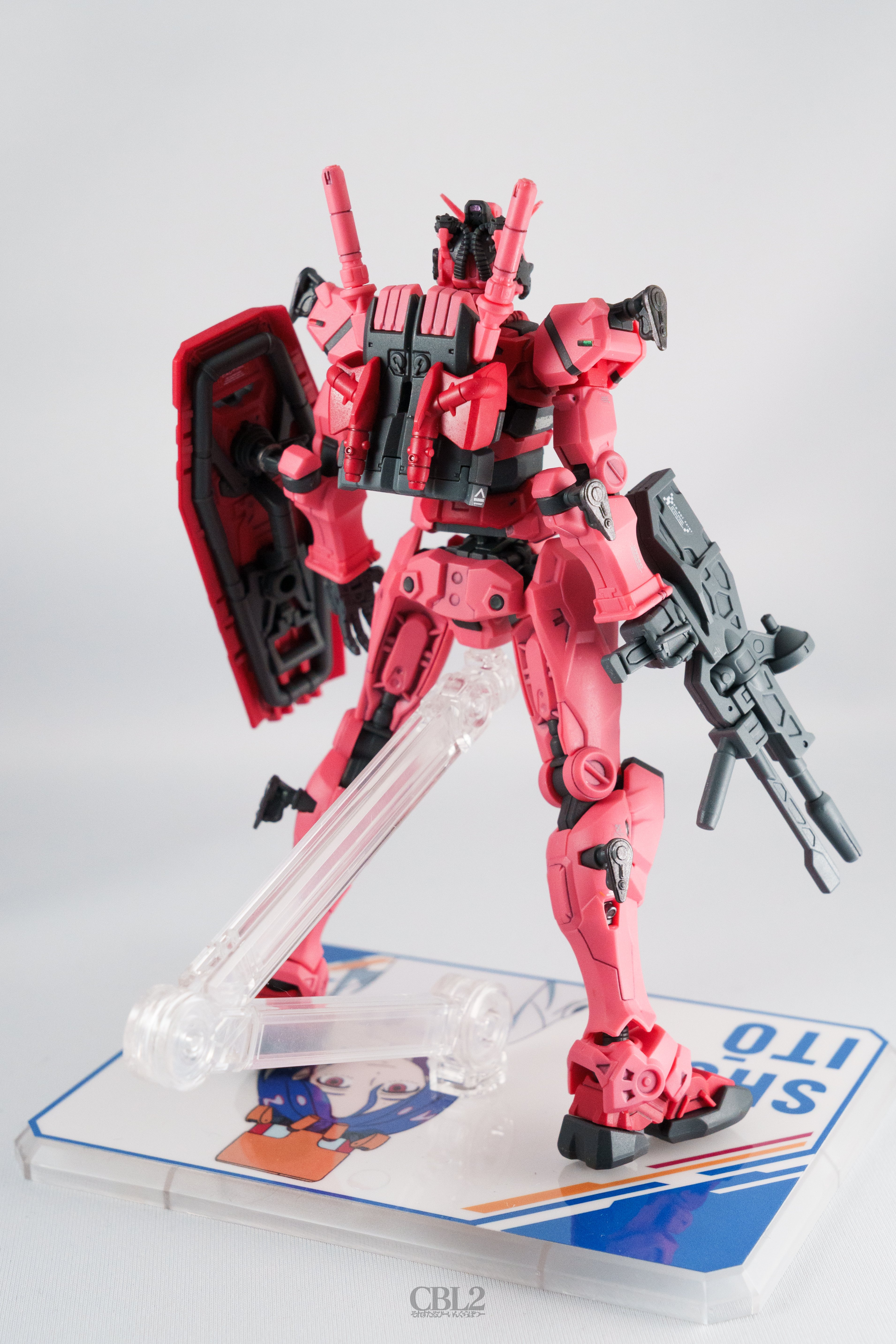 ガンプラ：赤いガンダム｜CBL2