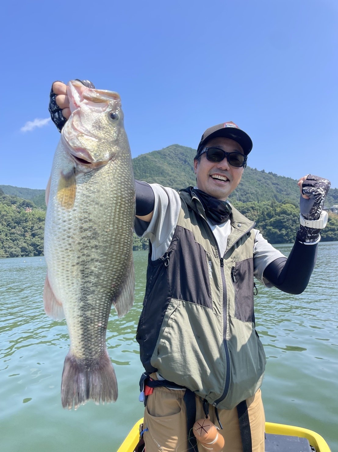 相模湖で53センチのマイレコードフィッシュを釣らせてもらった夏〜天