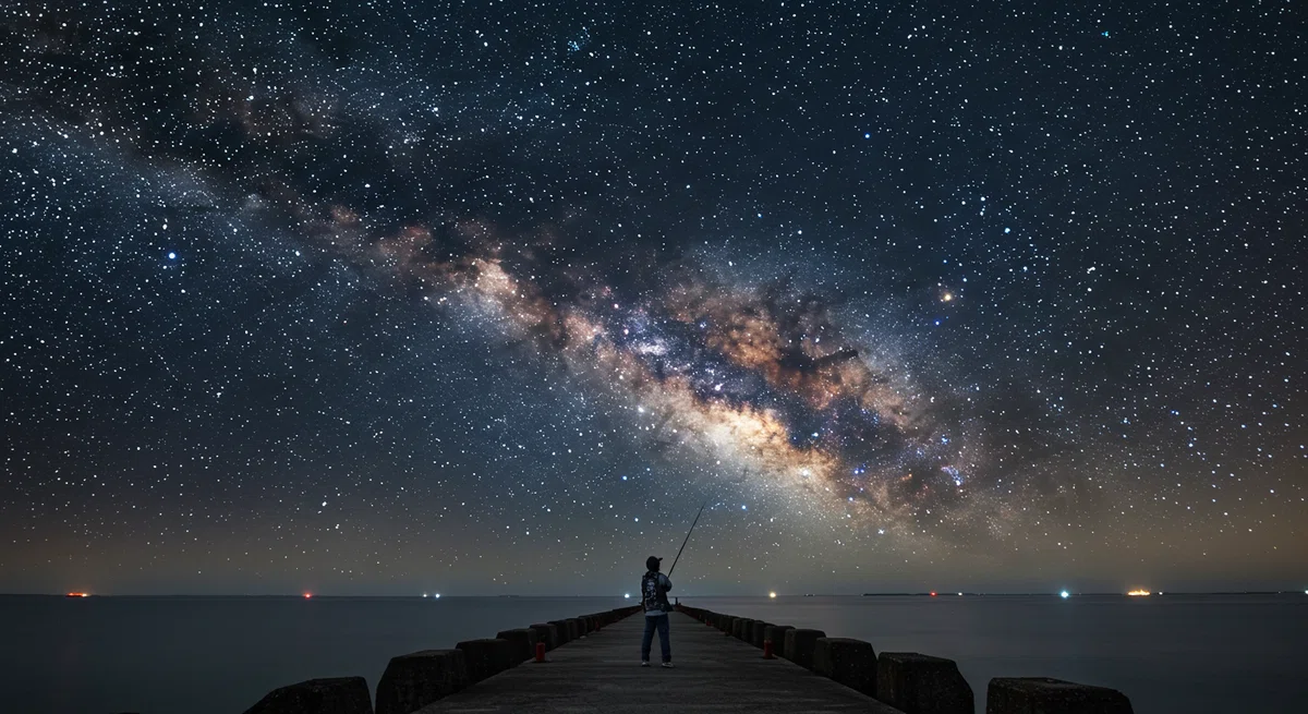 壮大な星空