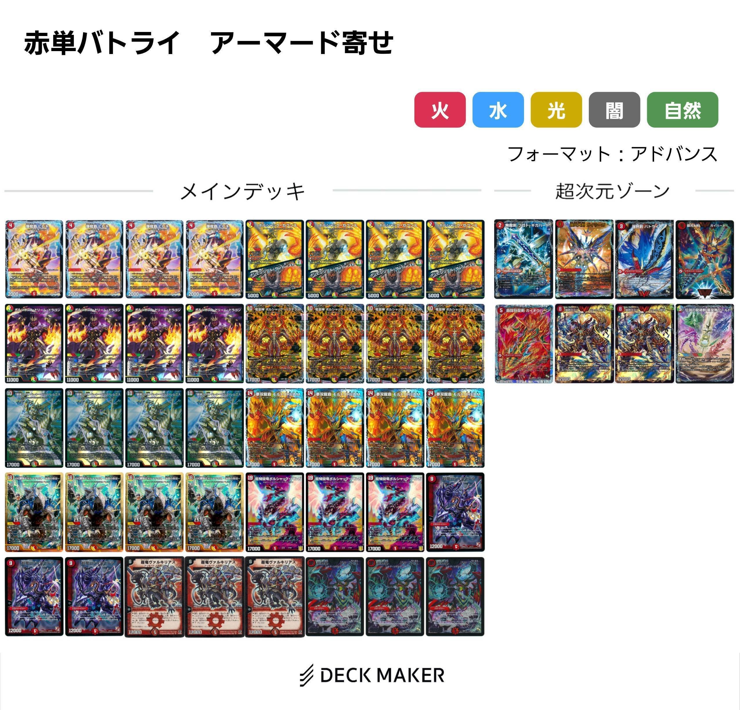 ヒビキバトライ刃】デッキ 【ヒビキバトライ刃】デッキ