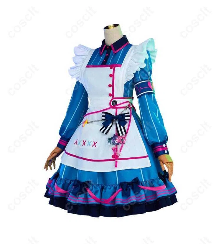 最終値下げ 朝比奈まふゆ てりぶるなーす 猫耳おばけの案内人 コスプレ プロジェクトセカイ 朝比奈まふゆ「猫耳おばけの案内人」コスプレ衣装