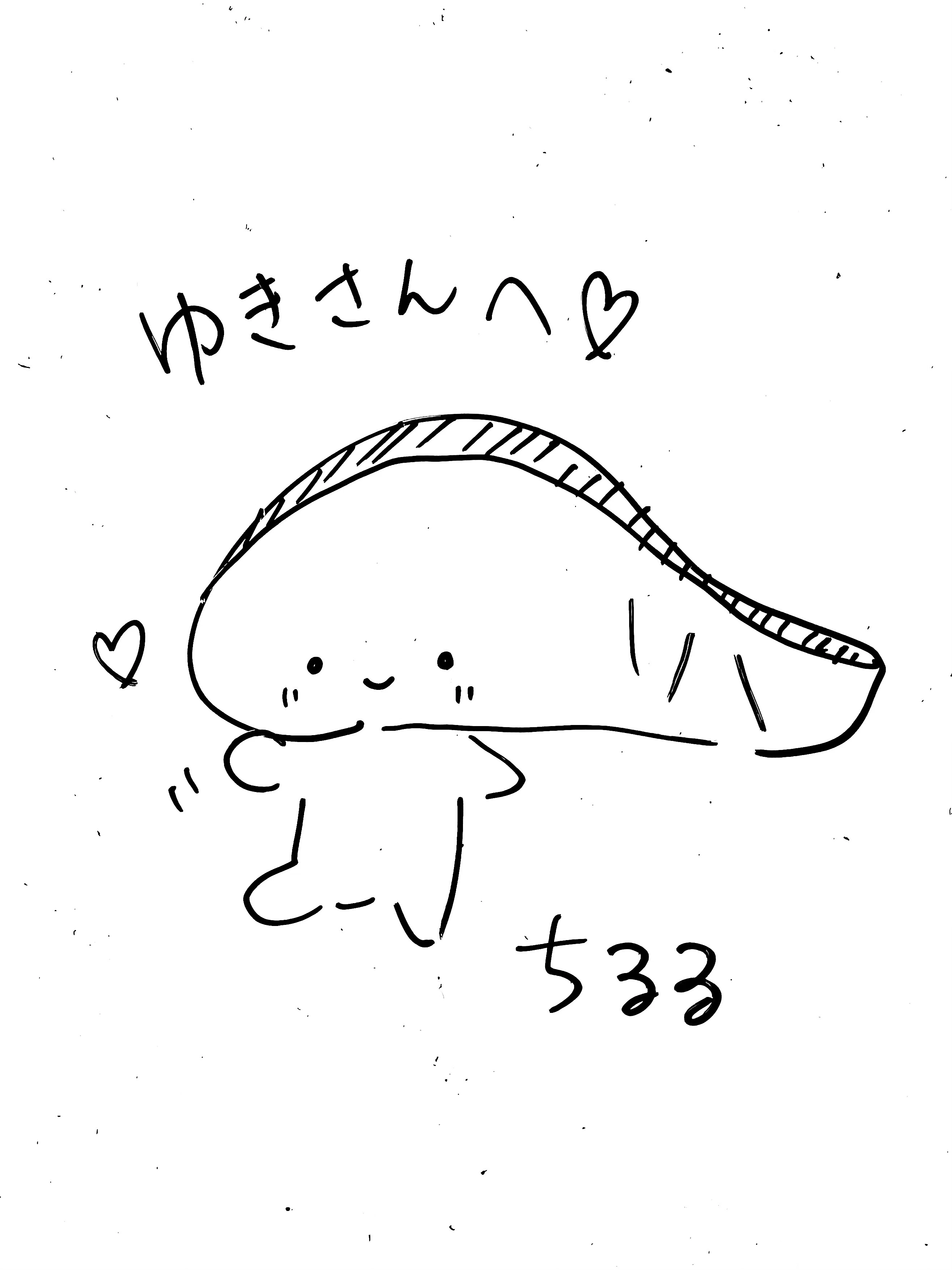 2025年8月 1分お絵描き③｜ちるる