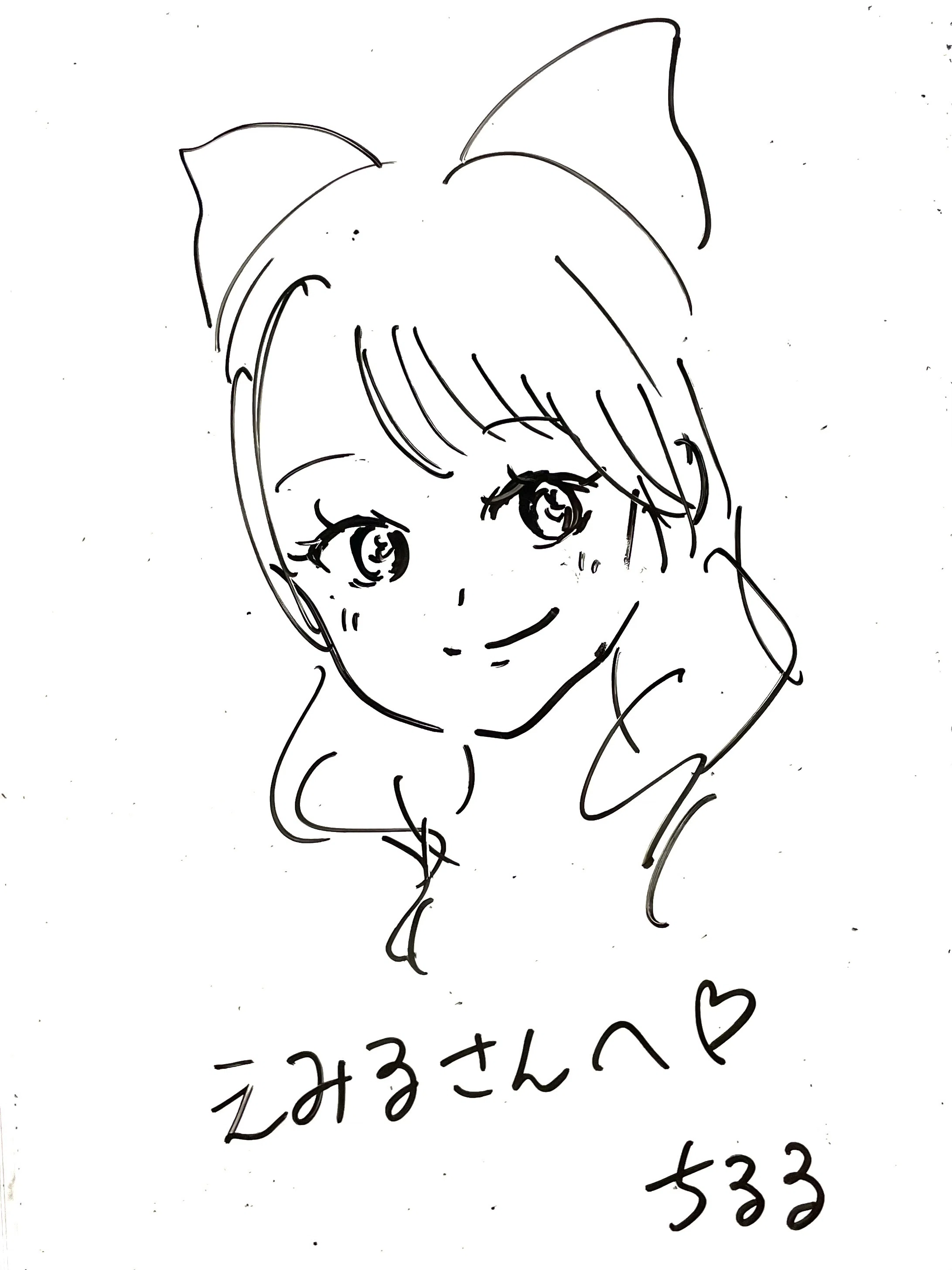 2025年8月 1分お絵描き③｜ちるる