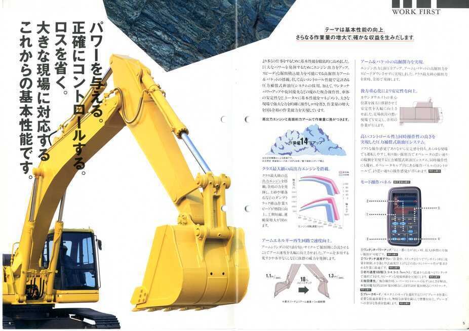 コマツ PC300/PC350 SERIES NEW avance｜建設機械化ライブラリー